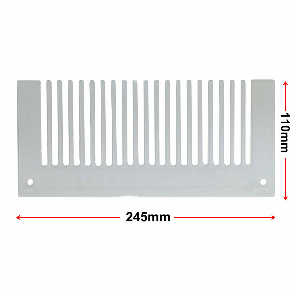 Acrylic Wall Mountable Cable Hanger and Organizer ;Ranges from 3-5mm Spaces