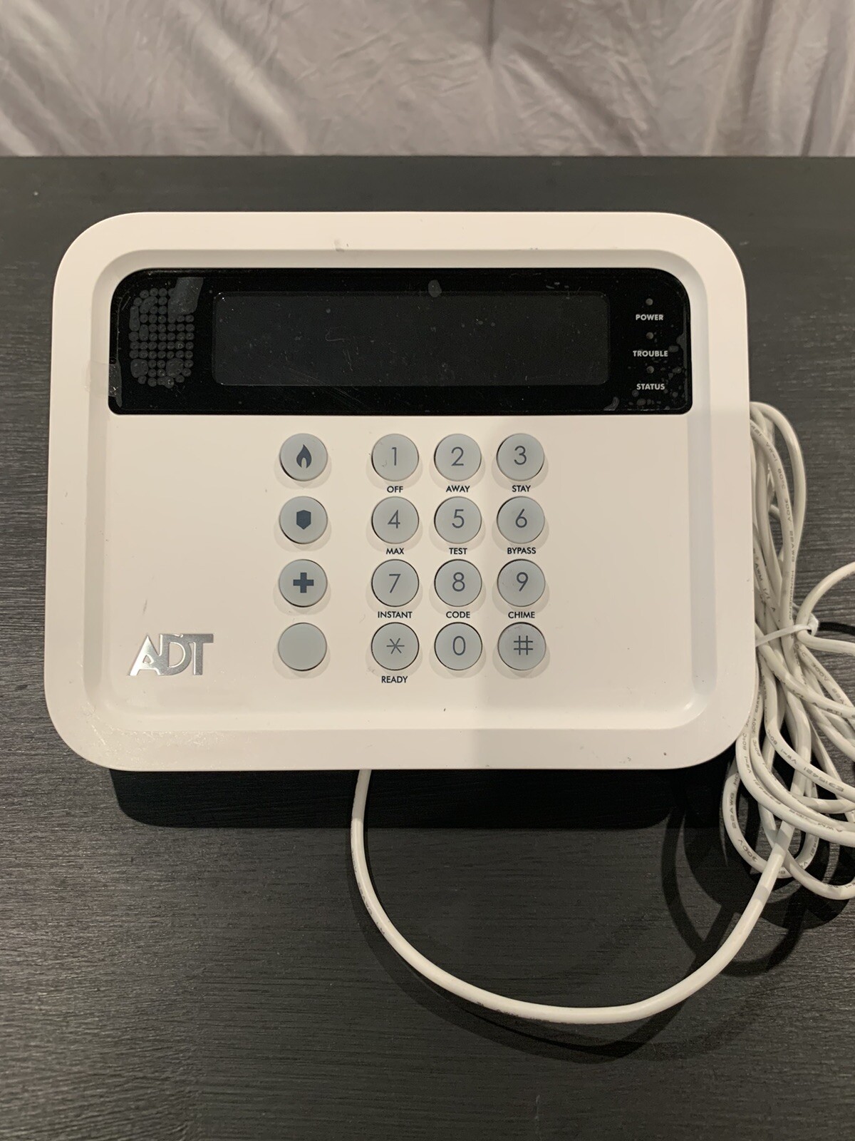 ADT Security Alarm System TS Keypad Base Unit Pulse