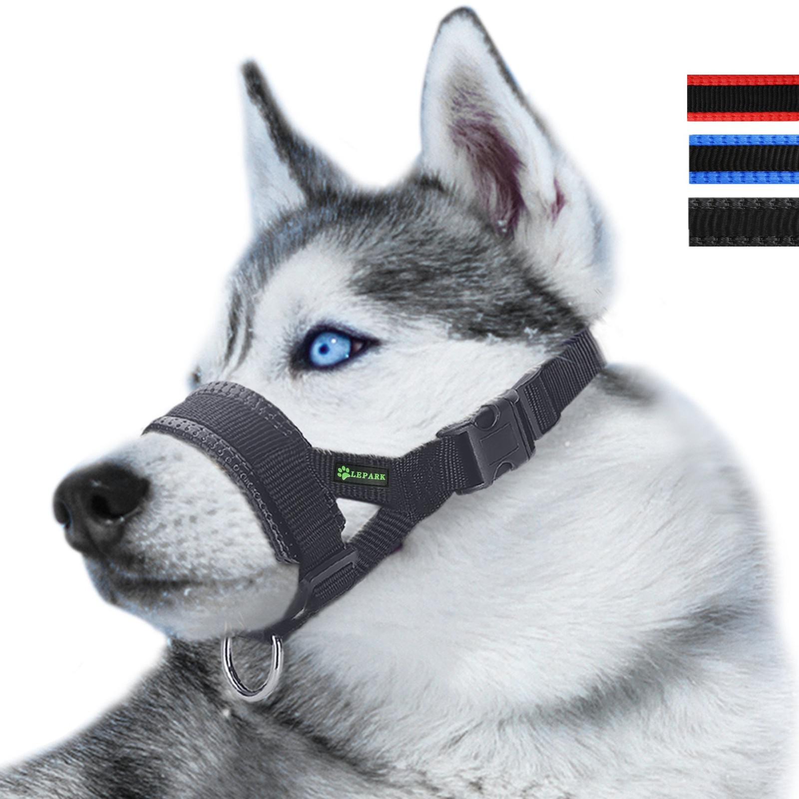 Nylon Dog Muzzle for Small,Medium,Large Dogs Prevent from Biting,Barking and ...