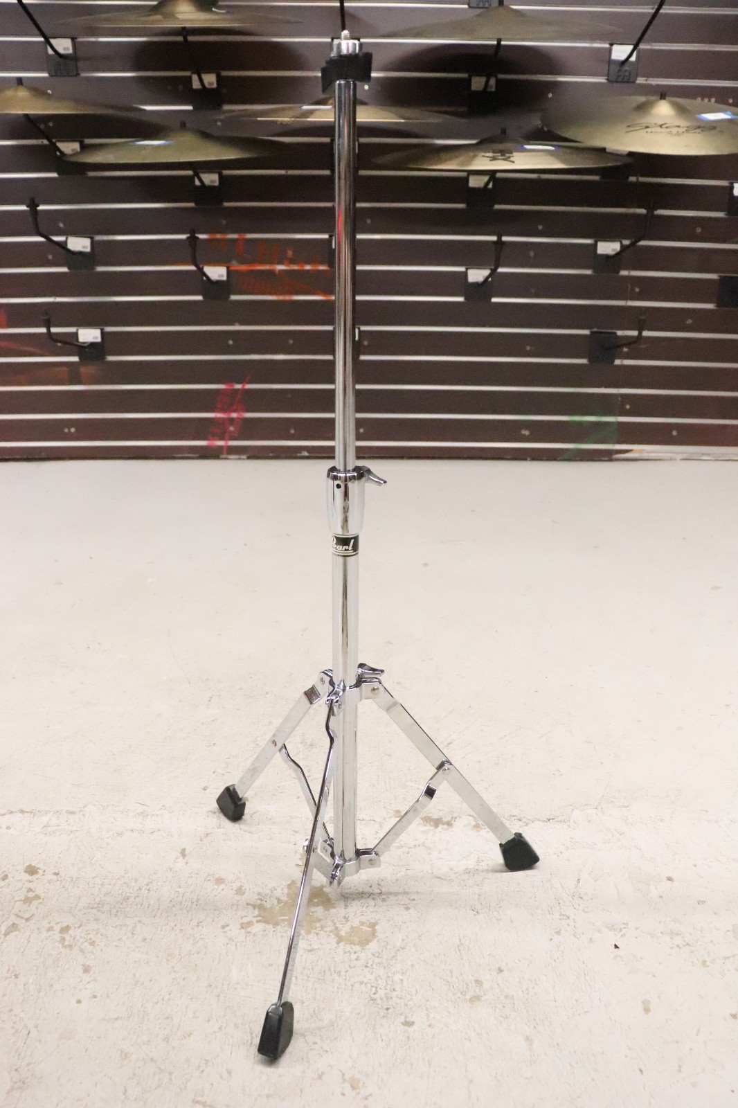 Pearl Single Braced Bell and Practice Pad Stand
