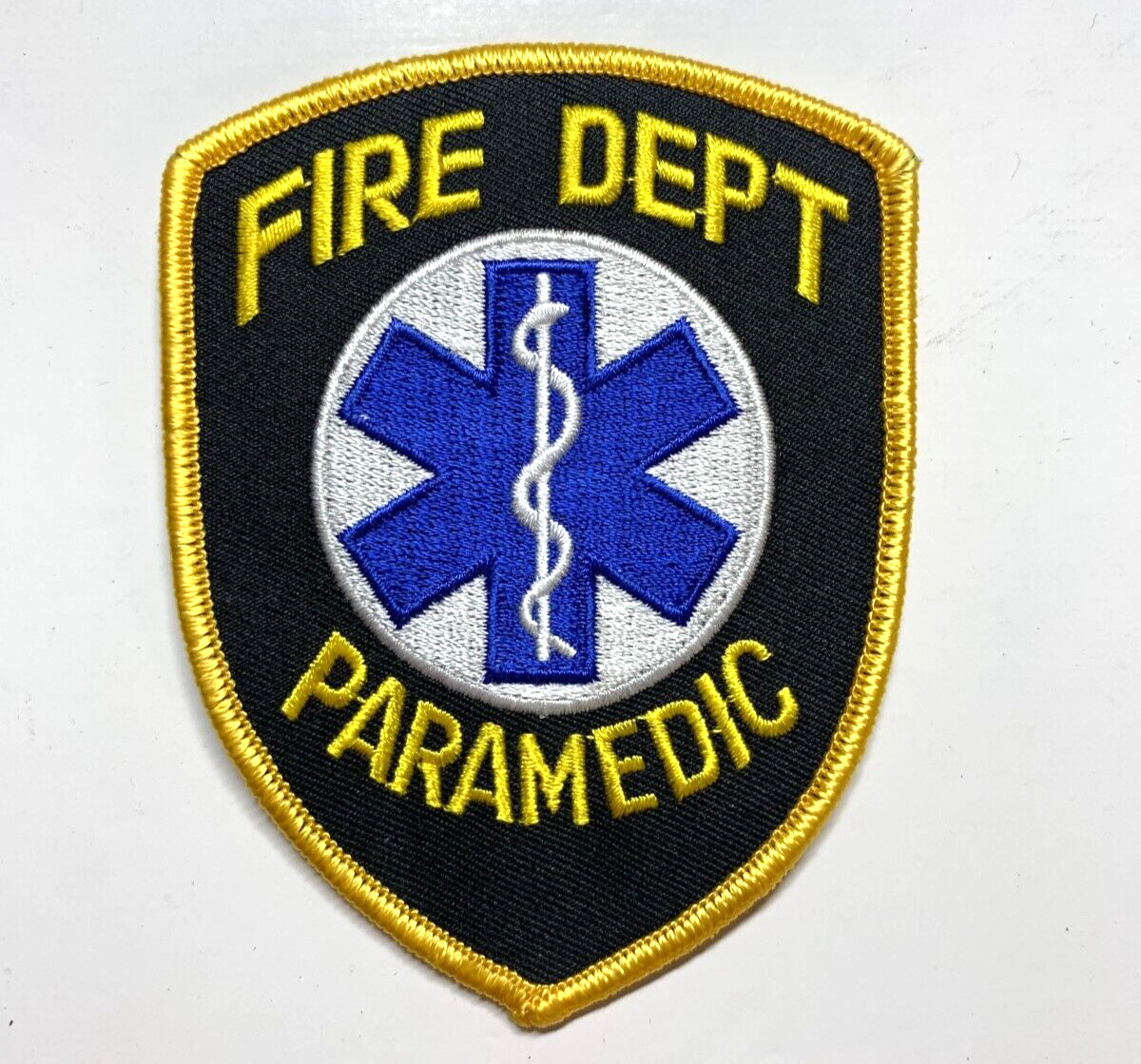 Fire Department Paramedic Emergency Medical Service Rescue EMS Patch - FREE SHIP