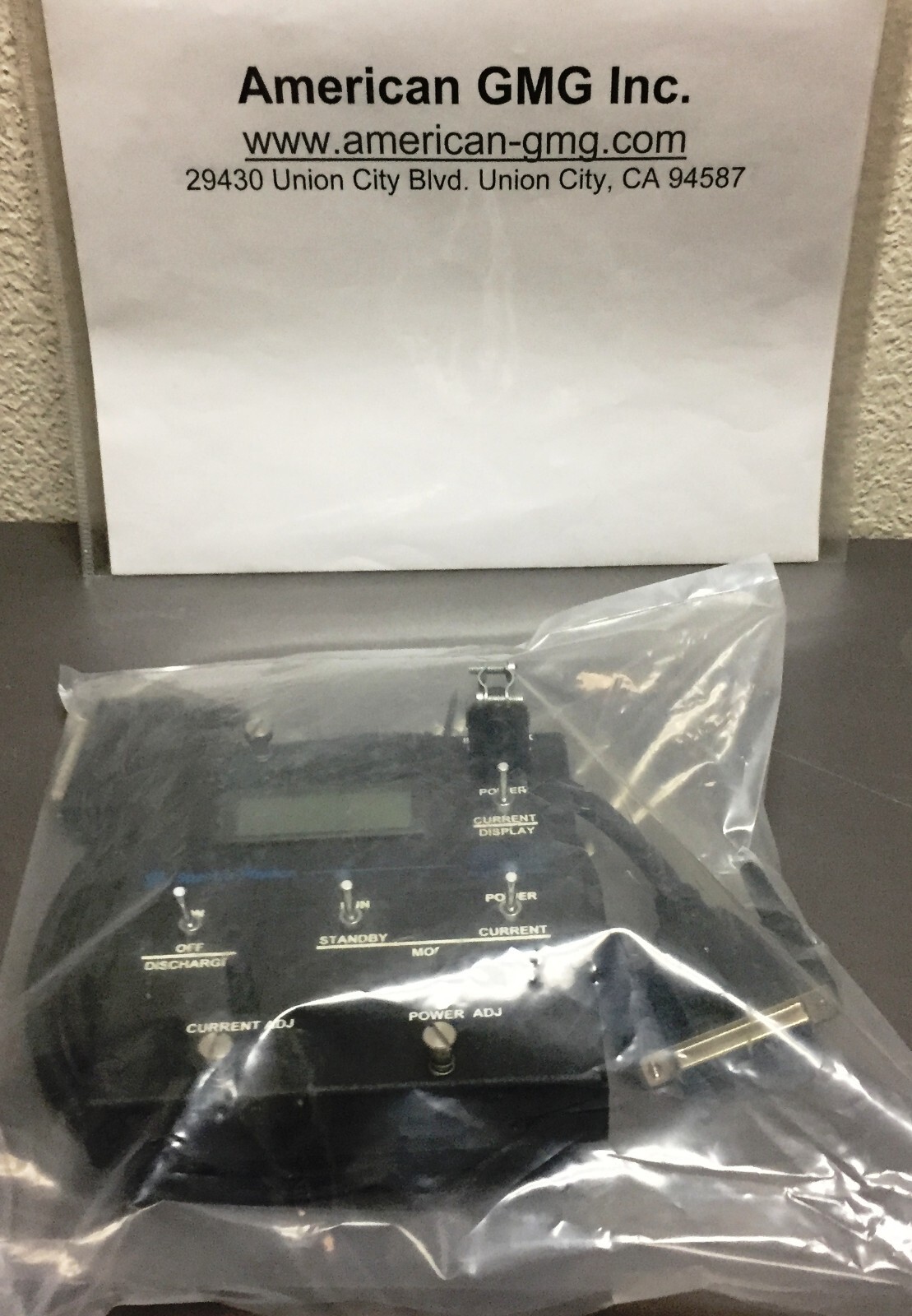Spectra Physics 385F-10 Laser Remote Controller with Cable