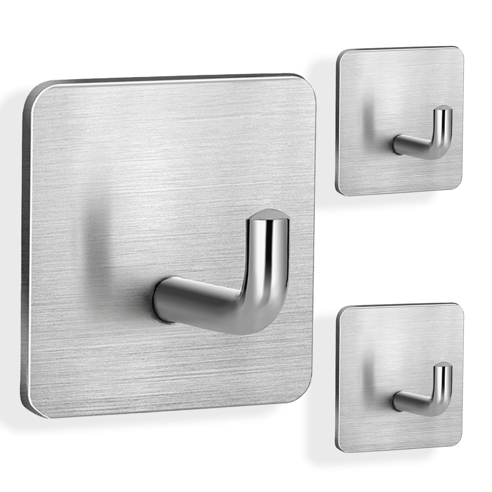 Emergency Fire Blanket Wall Hooks 3 Pack Stainless
