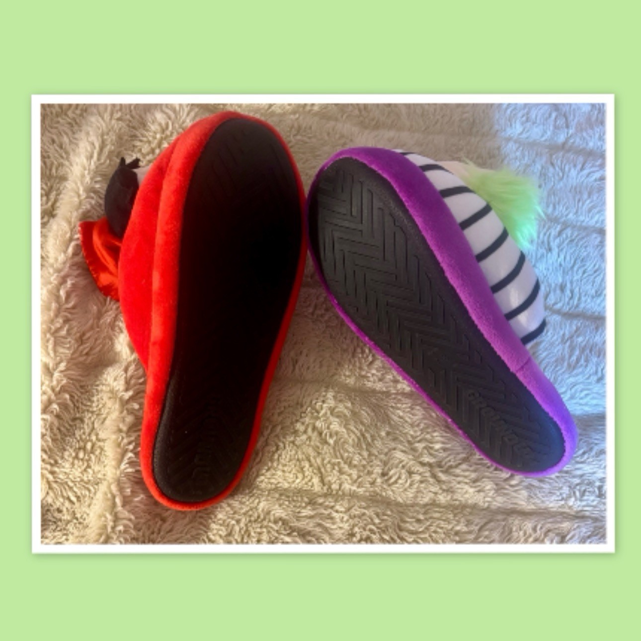 Beetlejuice Women’s Slippers ~ Size 7/8