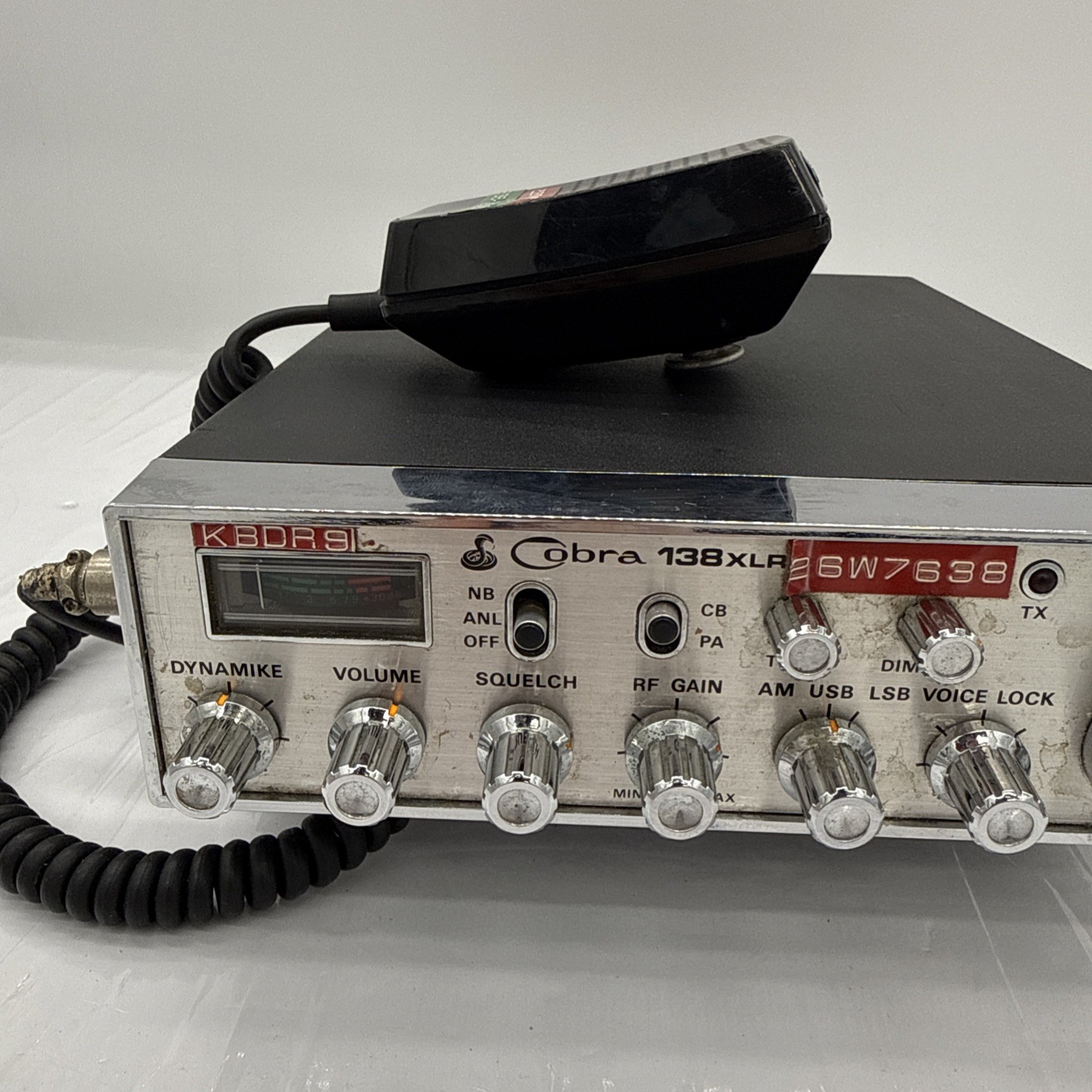 Dynascan COBRA 138 XLR 40 / SSB CB Radio MADE IN JAPAN Working Near Mint
