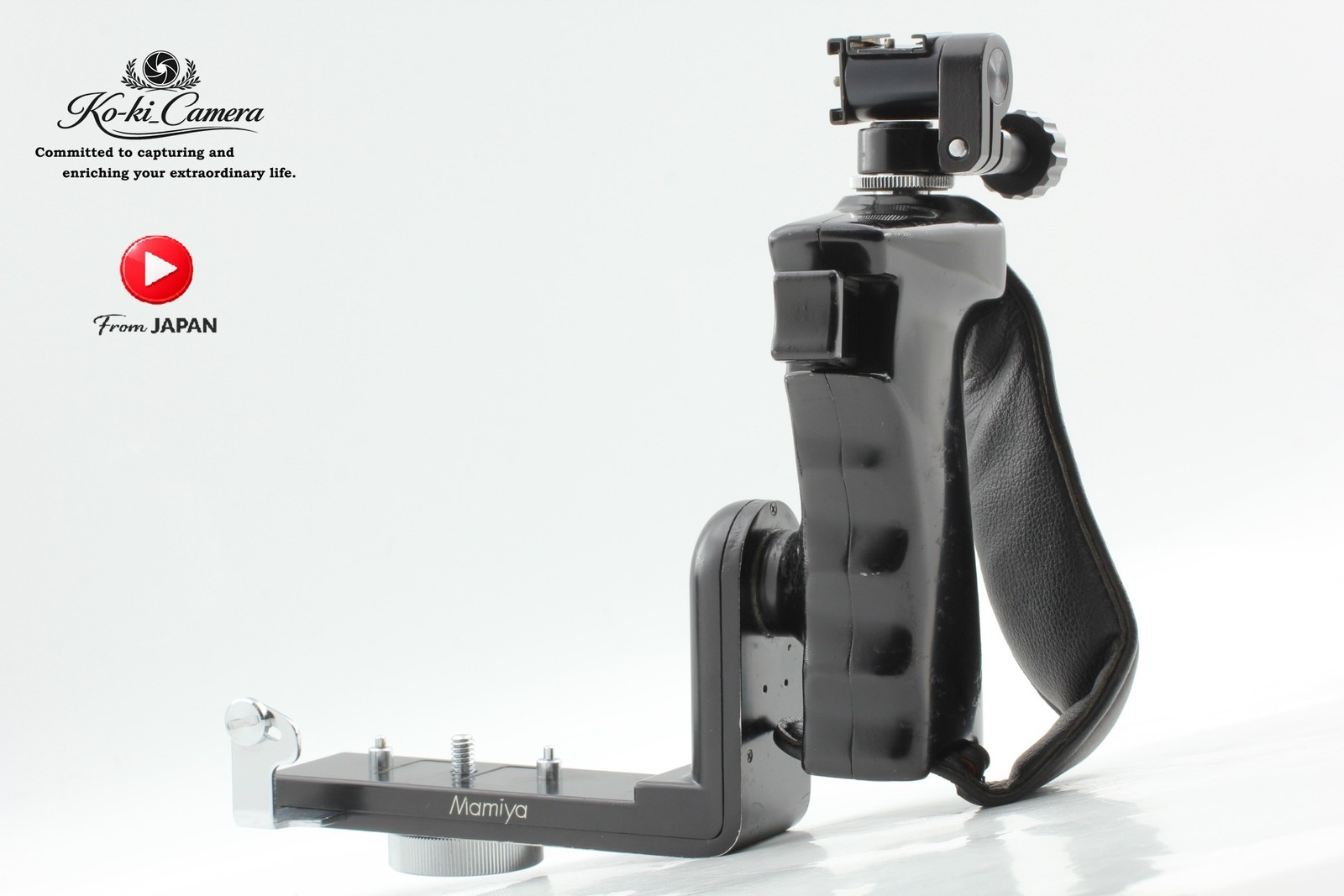 [Exc+5 w/Shoe Unit] Mamiya Multi Angle Left Hand Grip for RB RZ C330 From JAPAN