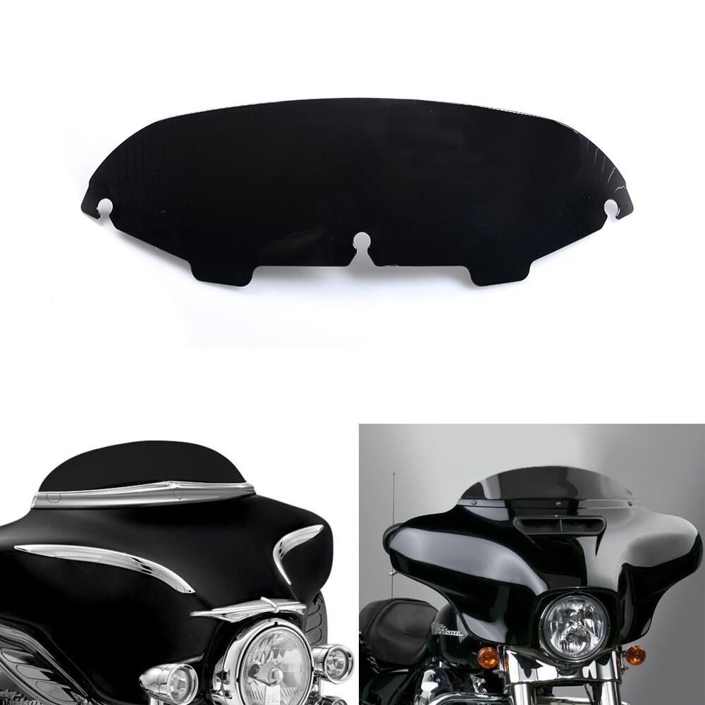 4.5" Windshield Black Windscreen For Harley Electra Street Glide 1996-2013