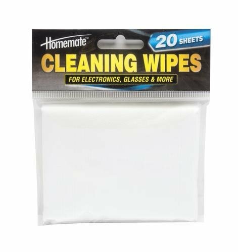 100 Microfiber Cleaning Wipes Electronics Touchscreen Glasses 5x Travel 20 Pack
