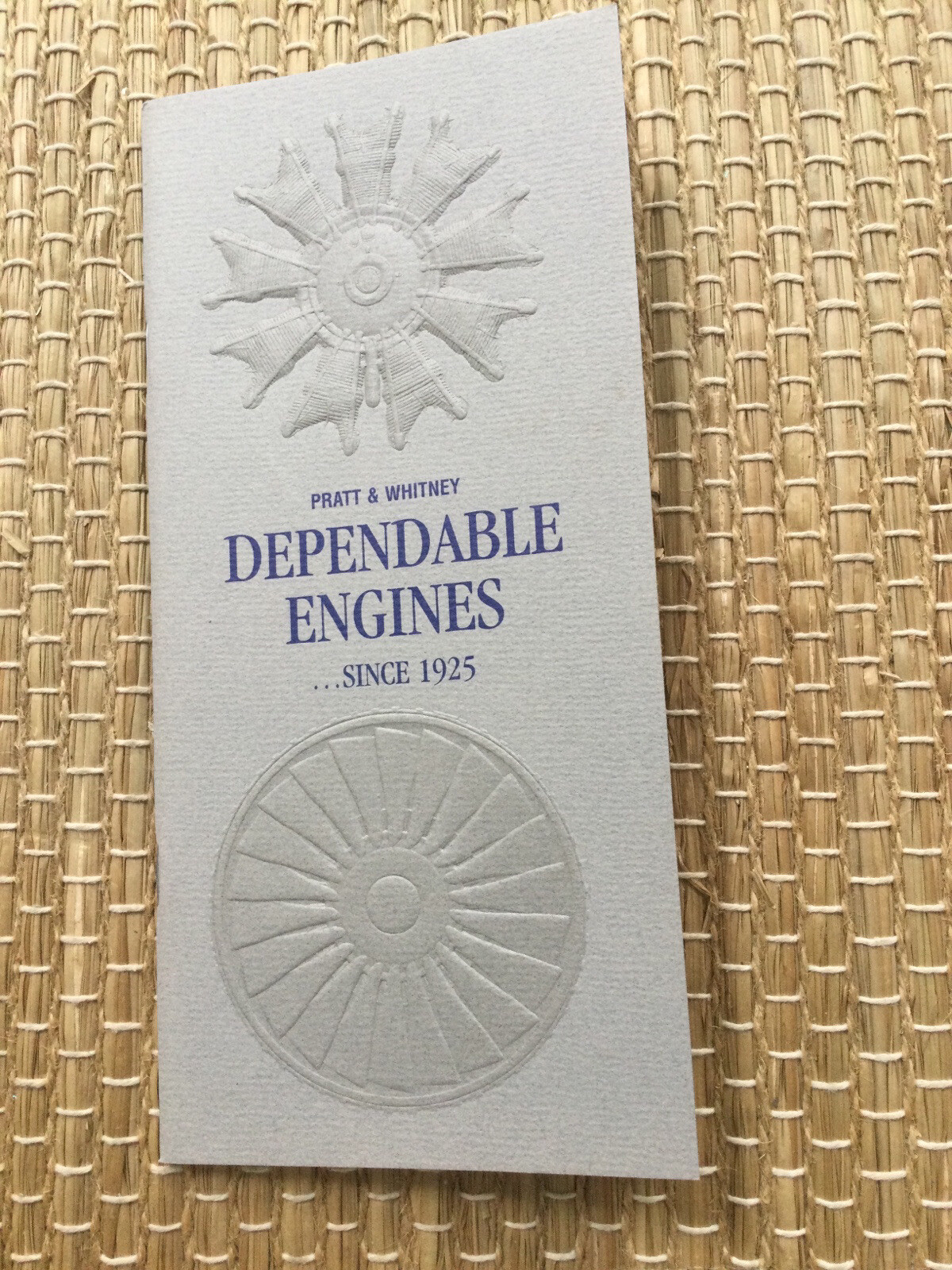 Pratt & Whitney Dependable Engines Since 1925, 32 page Booklet/ Brochure (10/02)