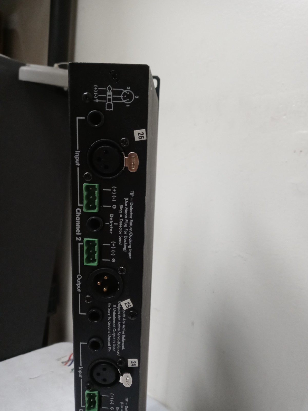 ASHLY CLX-52 Professional 2 Channel Compressor / Limiter Processor