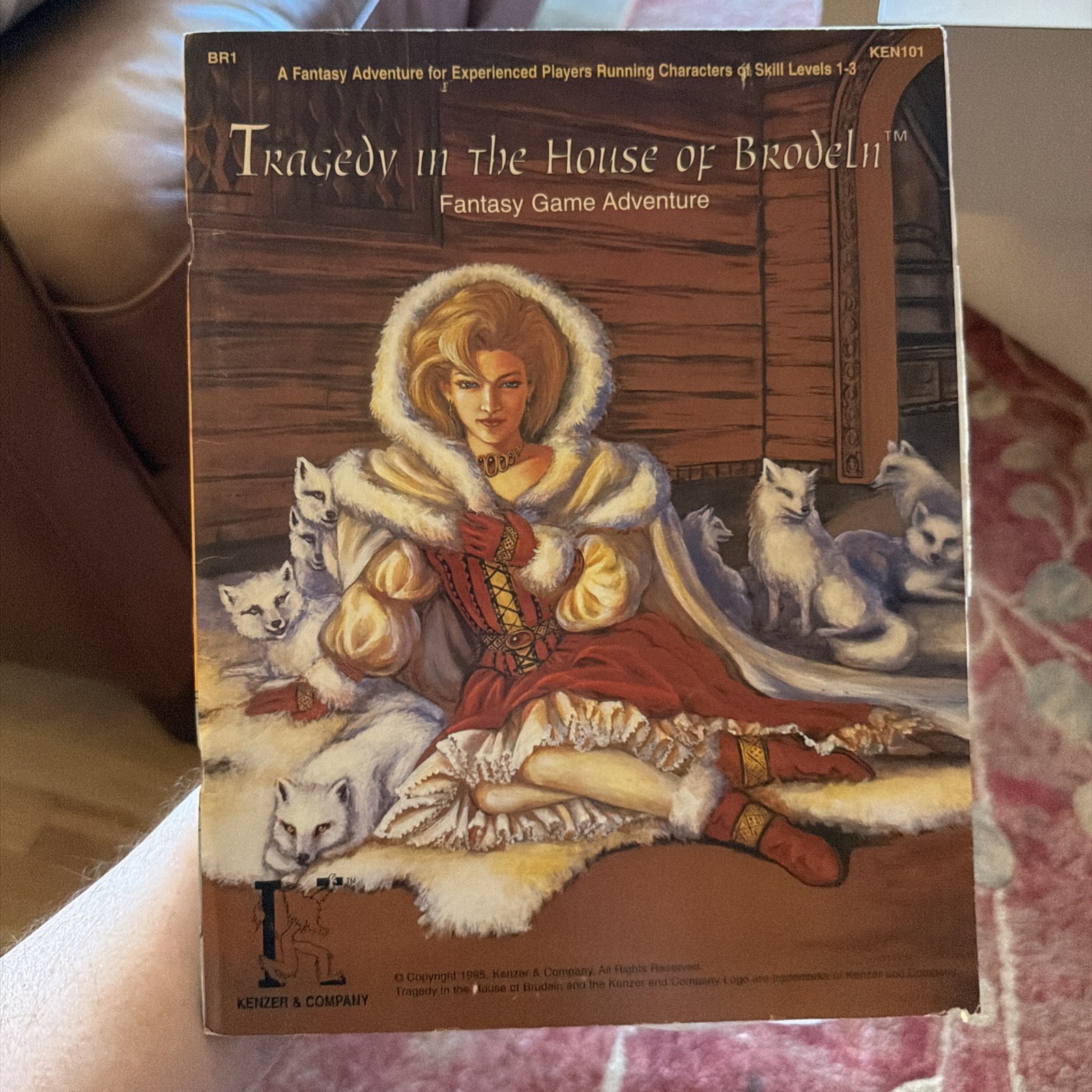 Kenzer Kingdoms of Kalamar Tragedy in the House of Brodeln 1995