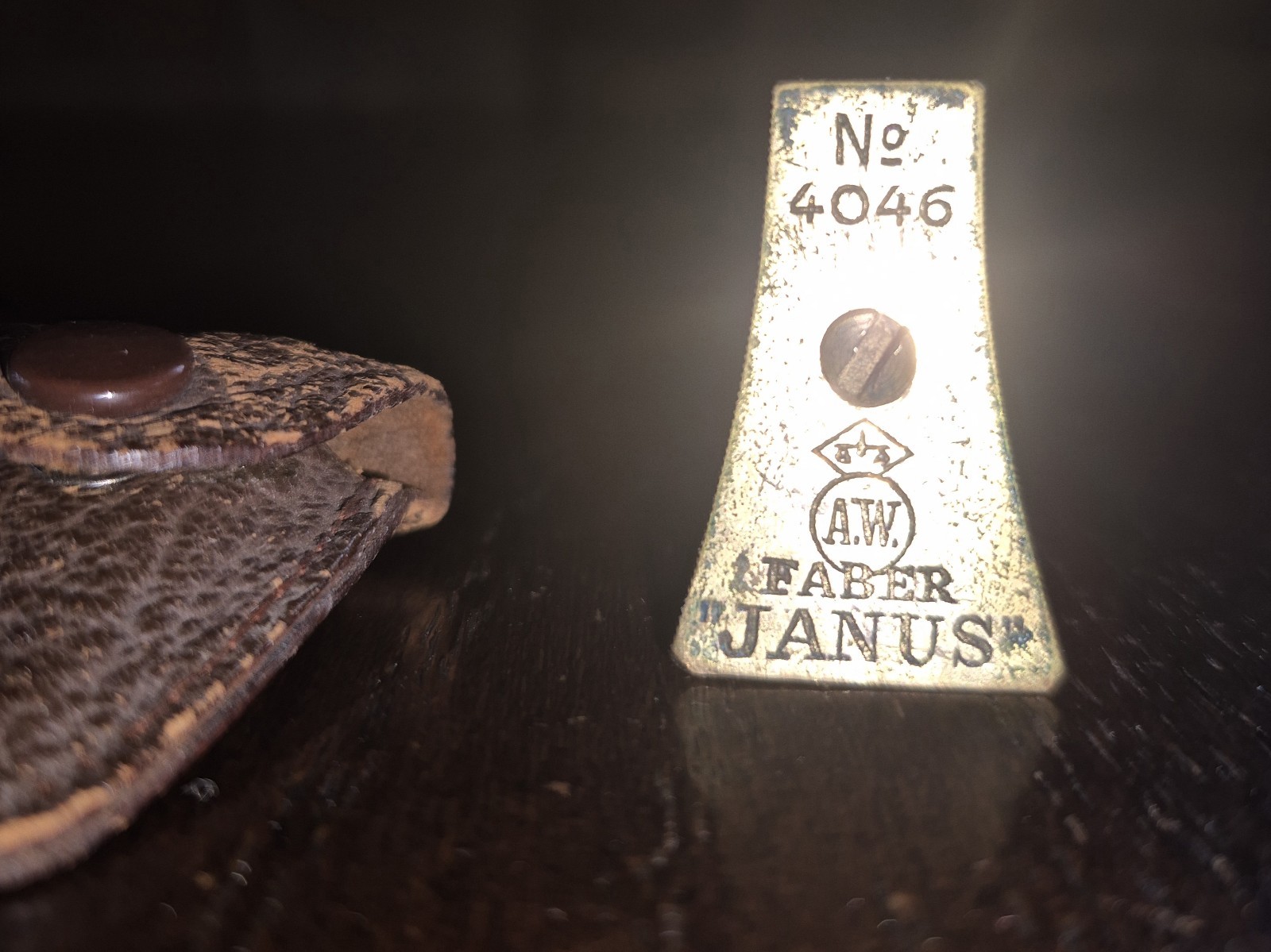 Vintage A.W. Faber Janus Germany 4046 Pencil Sharpener
