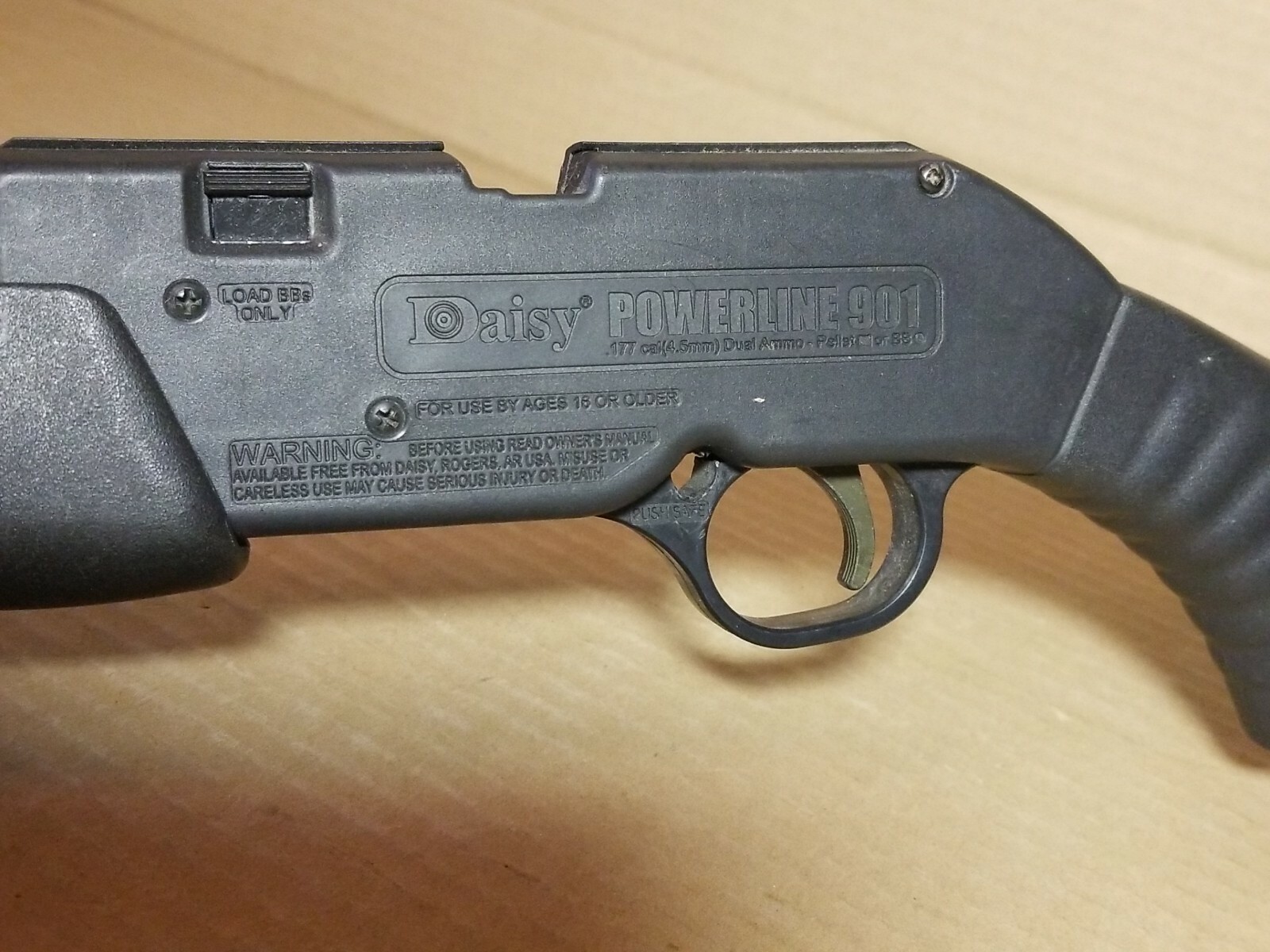 Daisy Powerline 901 Multi-Pump .177 Caliber BB/Pellet Air Rifle
