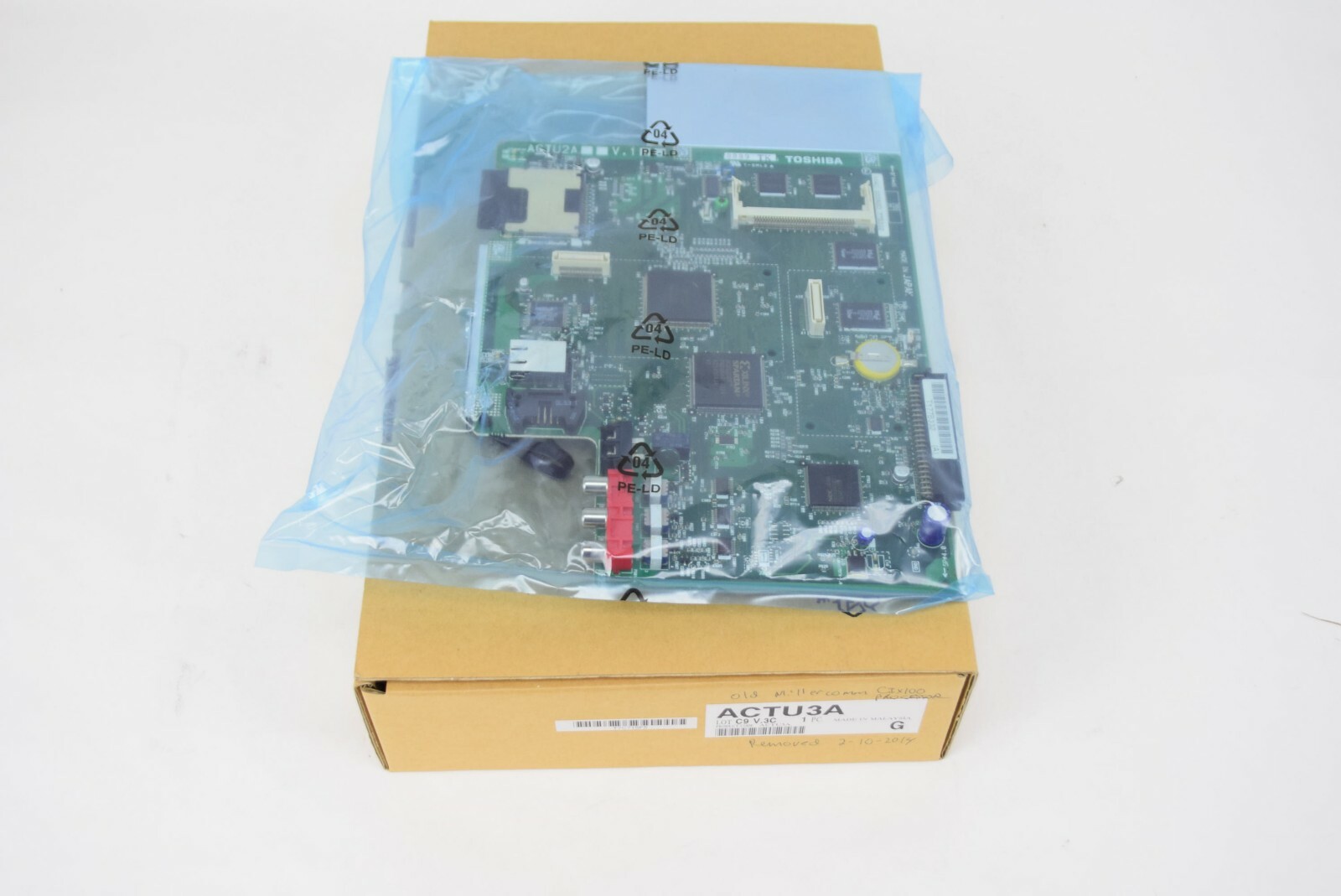 Toshiba  ACTU3A CTX100 Main Central Processor