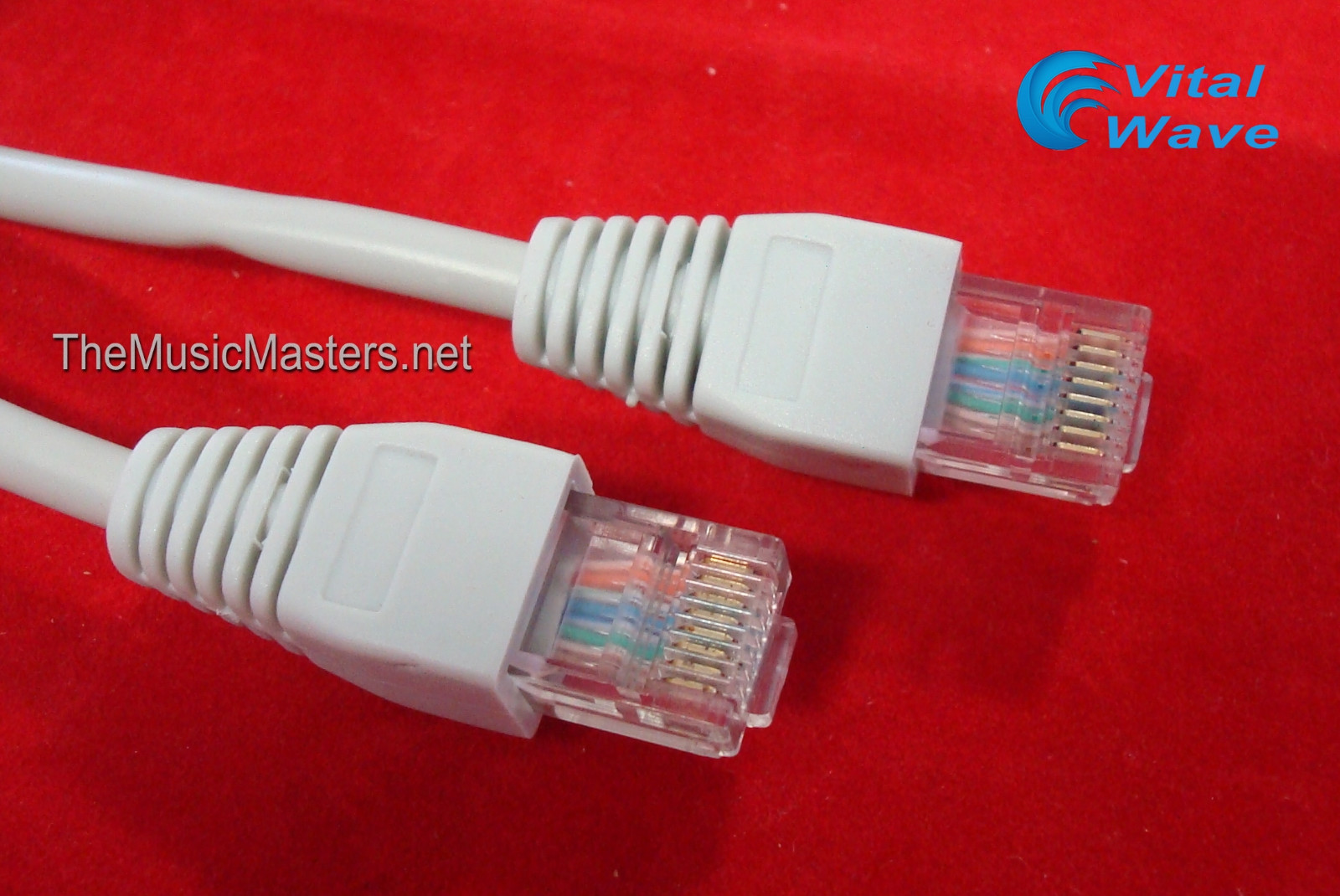 100' ft CAT5 Ethernet LAN Network Cable Cord PC Internet Router Wire Gray VWLTW