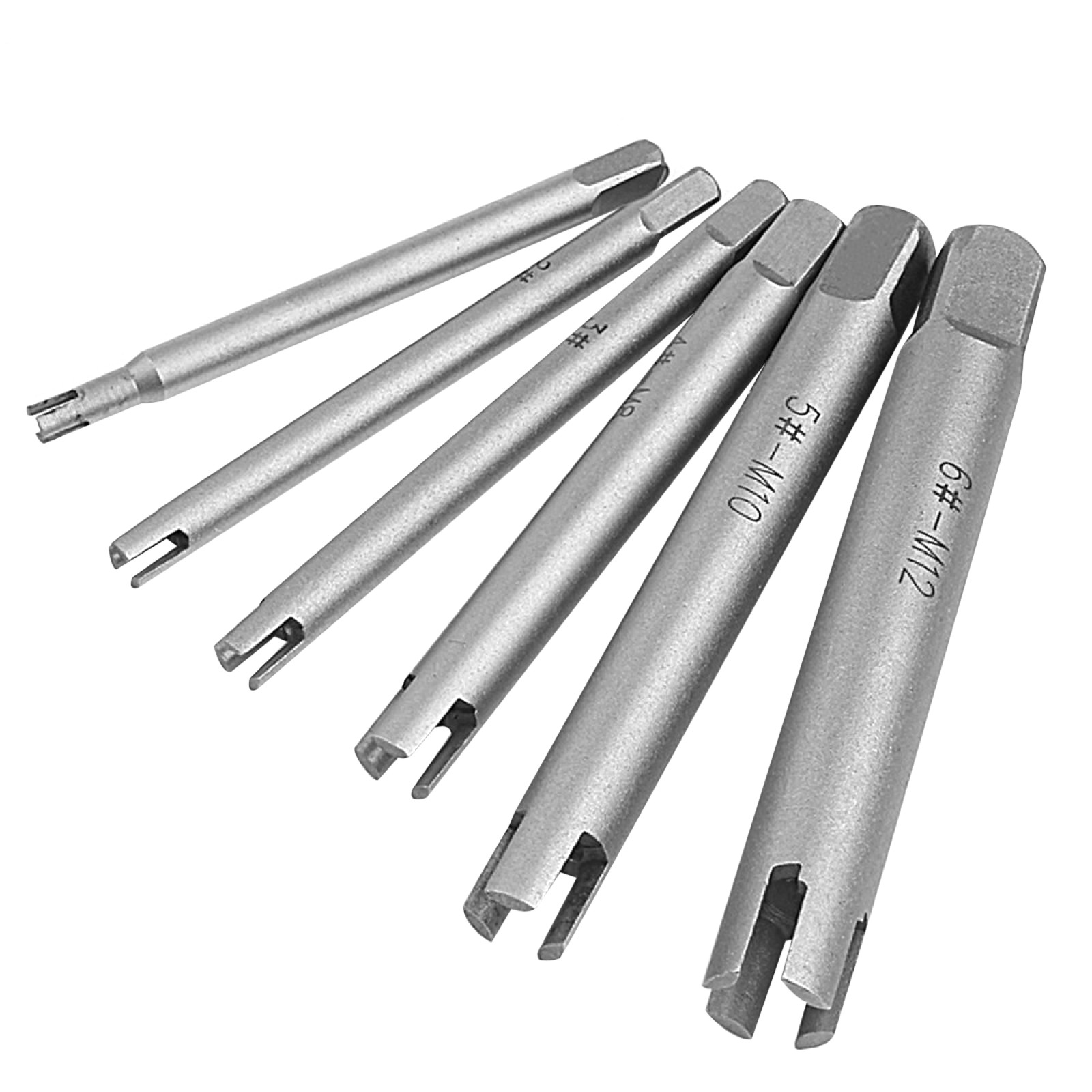 5pcs/Set 2#~6# (Metric/Standard) Broken Tap Extractor Removal Tool Kit 3/4 Claws