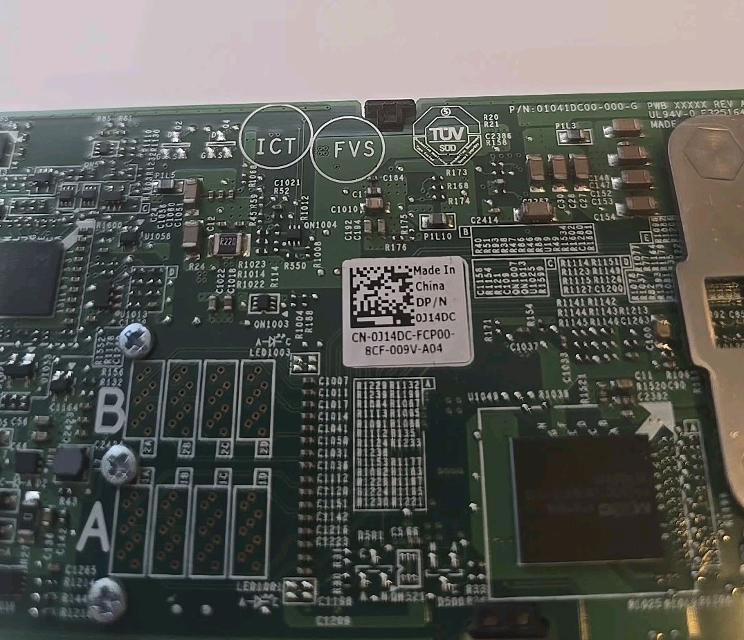 Dell 0H132V Low Profile RAID Controller Card – Used –