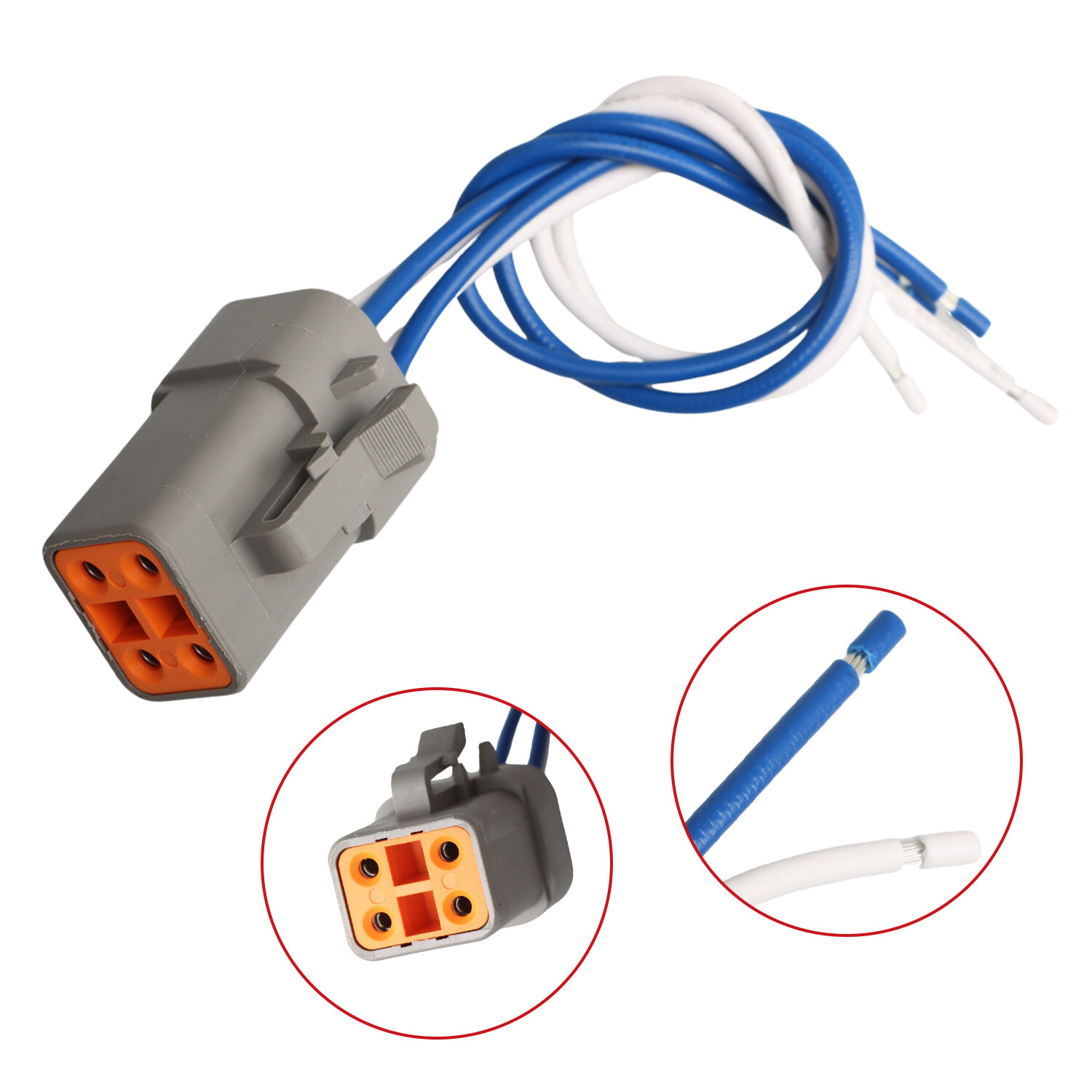 Power Power Connector Pigtai Wire Harness for Cummins ISX ECM Cm871 Engine