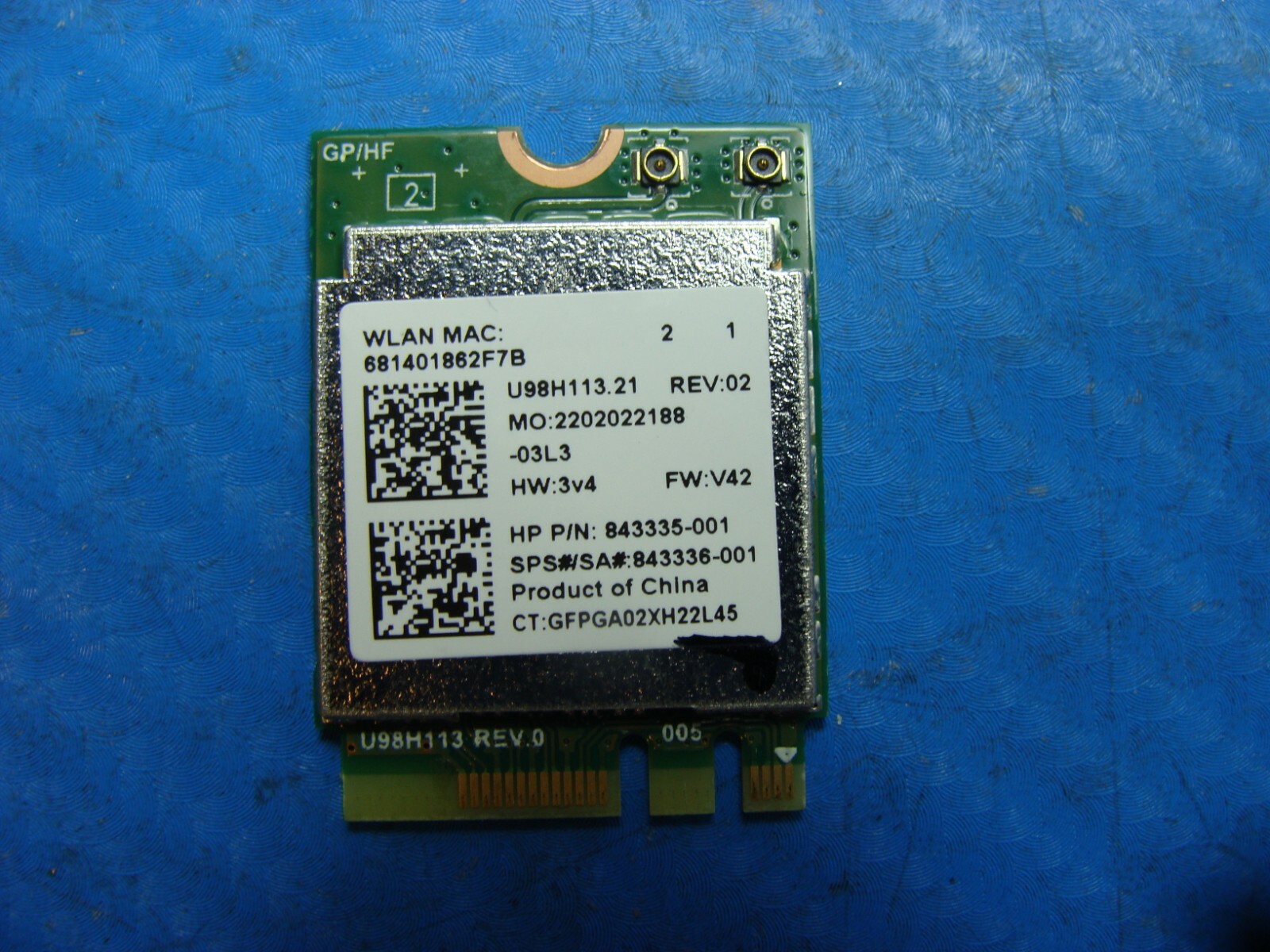 HP 15.6" 15-ay012dx OEM Laptop Wireless WiFi Card RTL8188EE 857334-855
