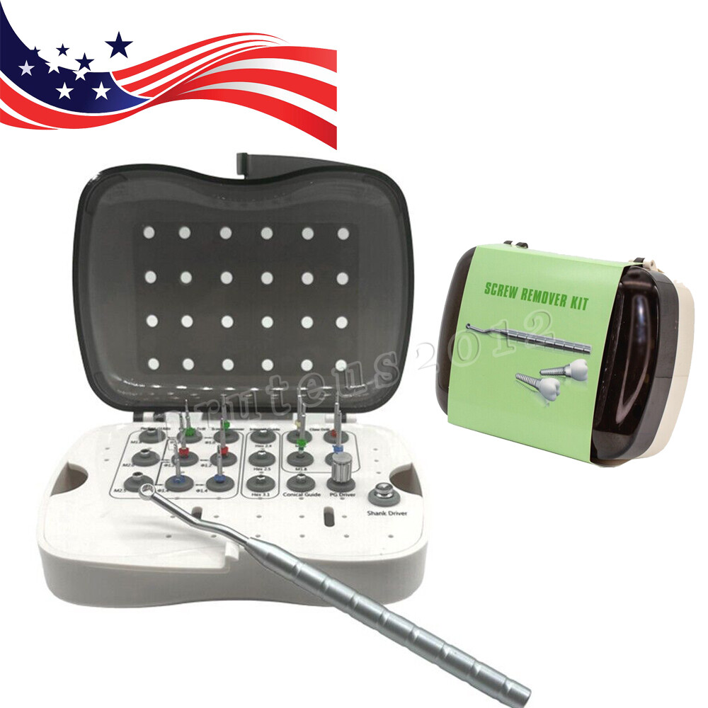 Implant Broken Dental Screw Remover Kit Surgical Tool Instrument NeoBiotech SR