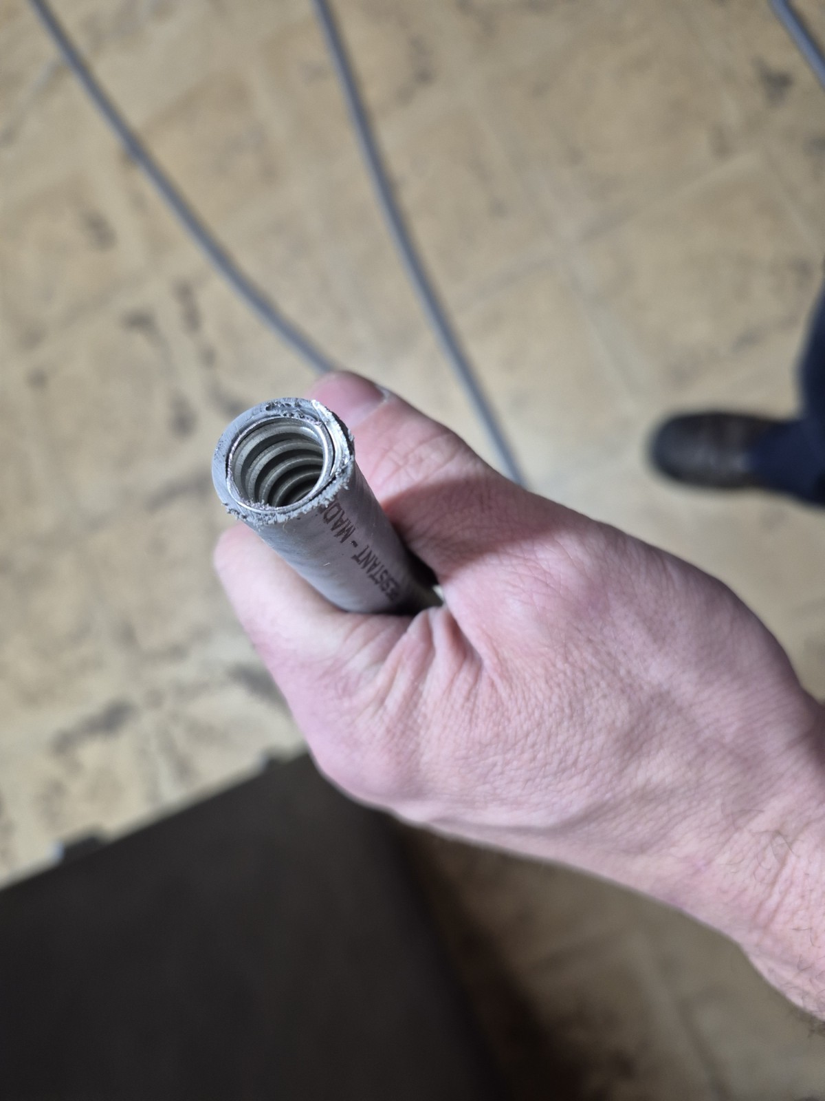 3/8" Liquatite Extra Flexible Conduit 5YH68 50' Liquid Tight
