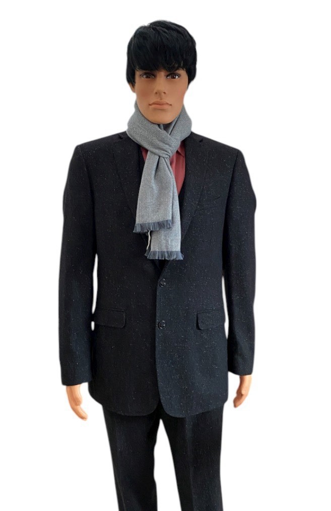 Amicale Men’s 100% Wool Scarf