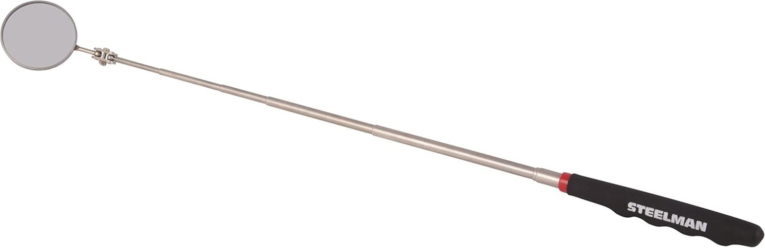 41819 36-Inch Telescoping 2.25-Inch Round Inspection Mirror