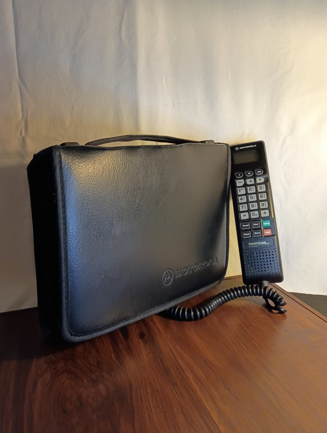 🔥Vintage Motorola Bag Cell Phone Case and Battery Pack CLEAN old School 80s 90s