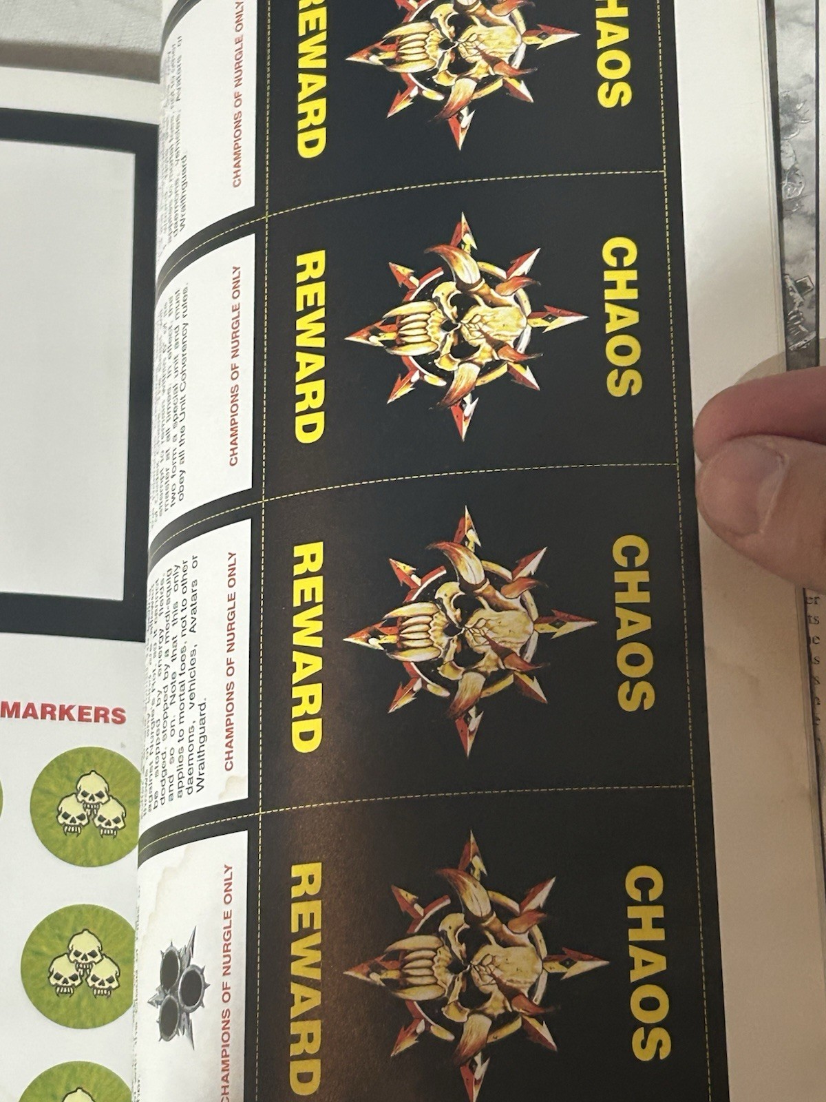 Warhammer 40k 1996 2nd Edition Chaos Codex Very Good Condition SC OOP