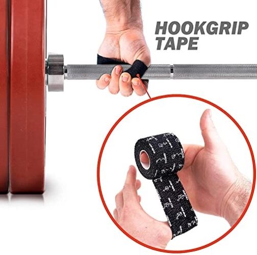 1.85" Weightlifting Thumb Tape - Hook Grip Tape for 3 Rolls Mix V1