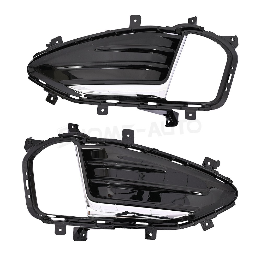 7Pcs For Edge 2019-2023 Front Bumper Upper Grille//Fog Light Kit/Bumper Brackets