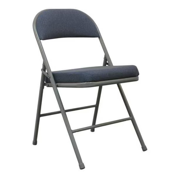 Manufacturer Varies Folding Chair,Blue/Gray,300 lb. 13V427 Manufacturer Varies