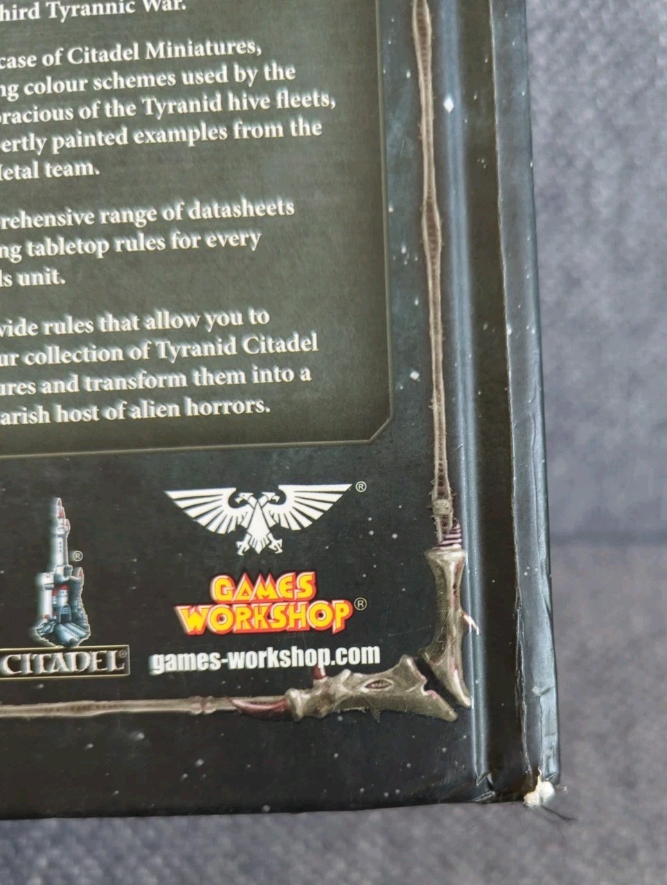 ​Warhammer 40k Codex Tyranids 9th Edition Hardback Rulebook Games Workshop