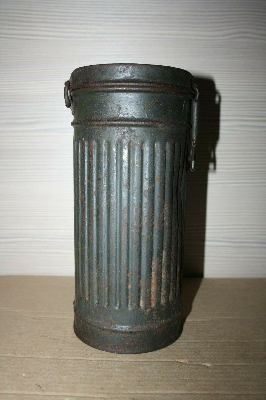 ww2 german gas mask canister