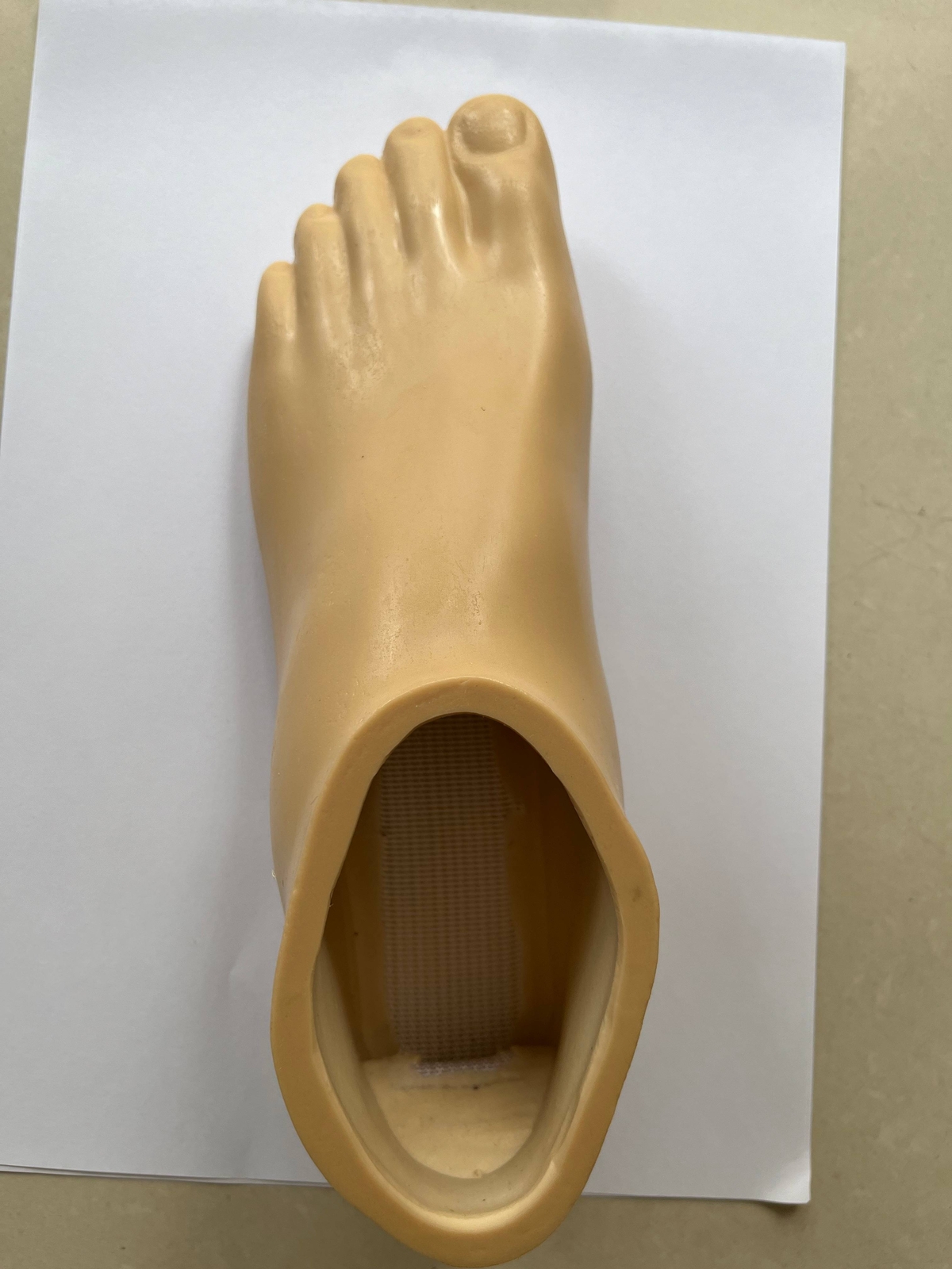 Prosthetic Foot shell foot cover size 21-28 please note inner length