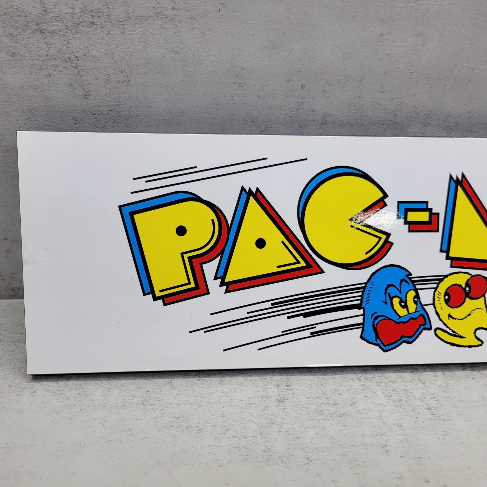 Arcade1Up PAC MAN Classic SE Marquee Part B OEM Replacement Panel Only™