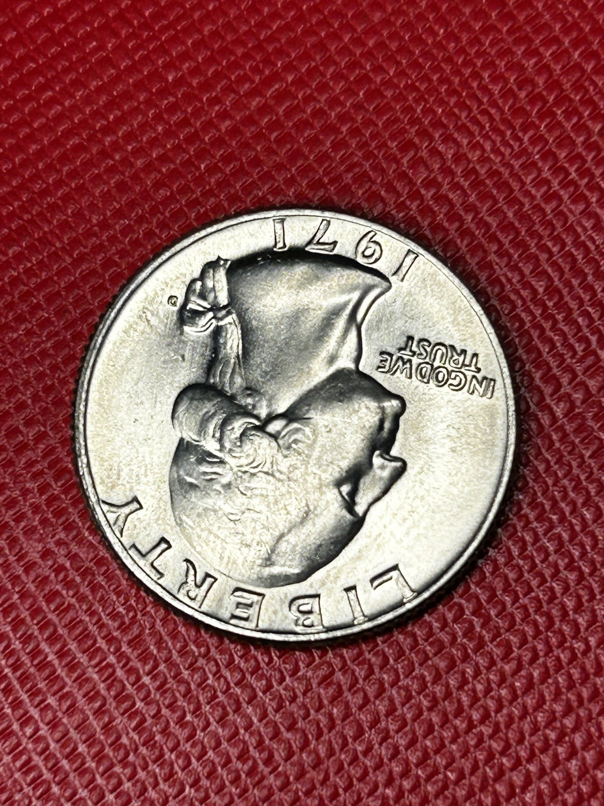 1971 D Washington Quarter Perfect Example Prooflike Brilliant Uncirculated #A233