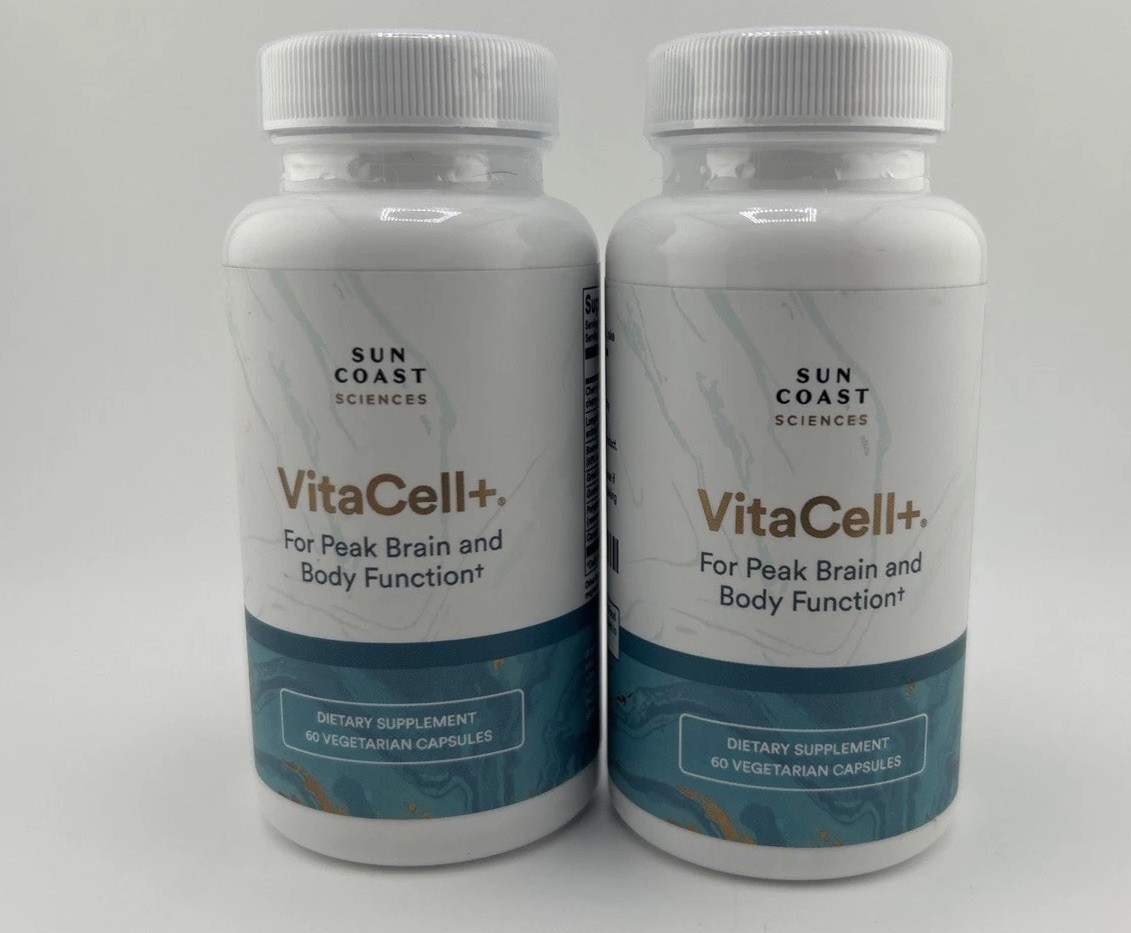 VitaCell+ By Sun Coast Sciences - (60) capsules (2-Pack 120 Total Capsules)