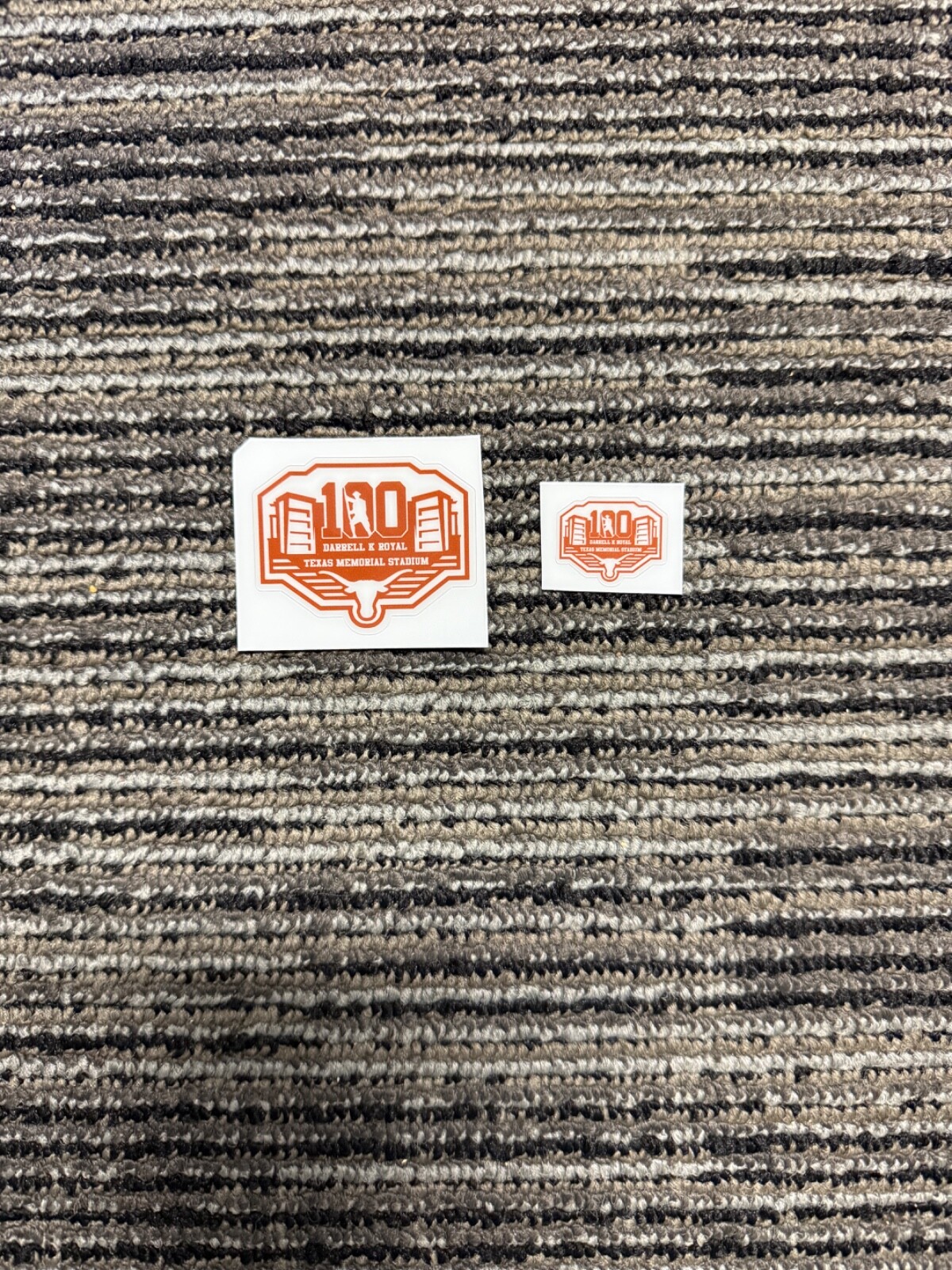 Texas Longhorns 100 Year Texas Memorial Stadium Football Helmet Decal Helmet
