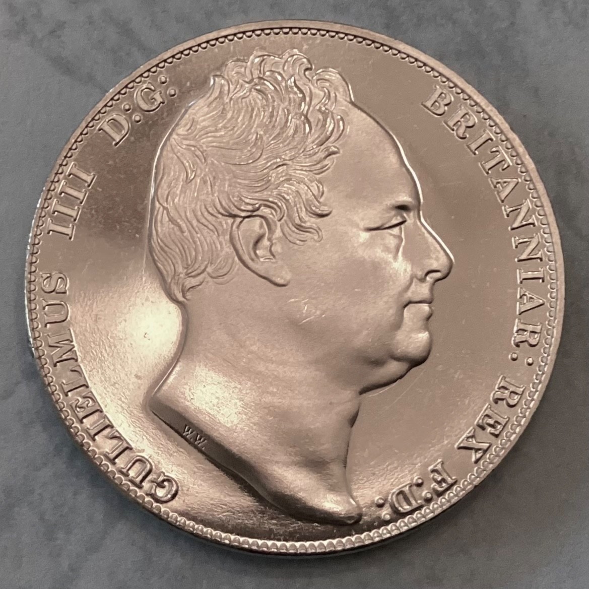 ~ IRELAND 1830  WILLIAM IIII INA RETRO PATTERN CROWN - SALE PRICED - FREE S & H