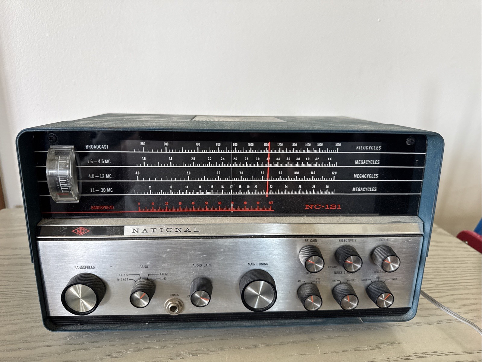 National No 121 Ham radio