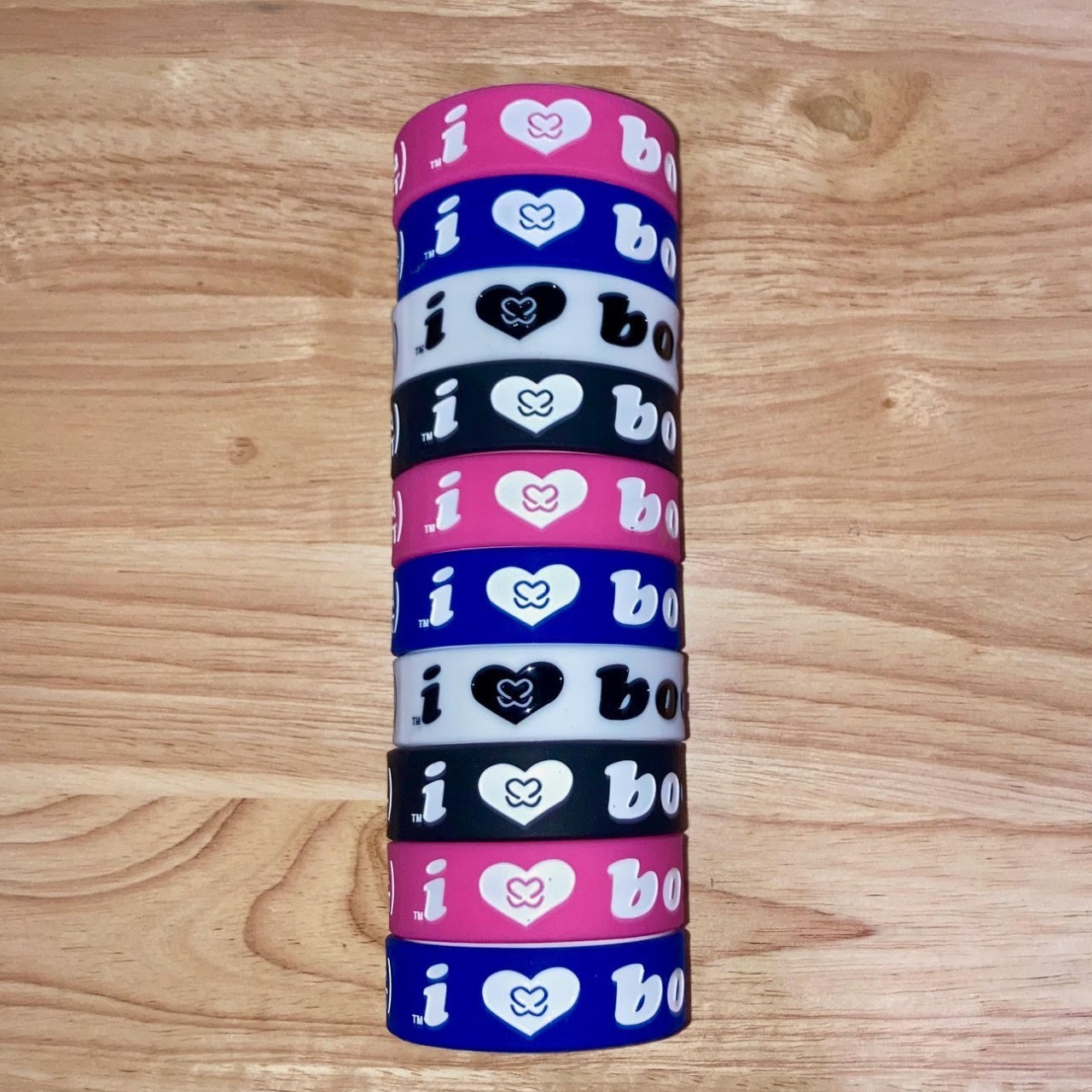 ❤️ I Heart Boobies ❤️  Bracelets - 4 pack for $15 - Breast Cancer Awareness