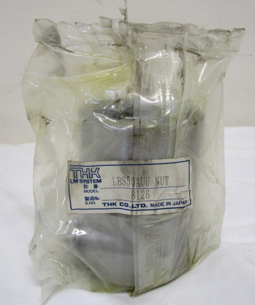 NEW THK LBS50AUU BALL SPLINE CYLINDRICAL NUT SEALED BAG