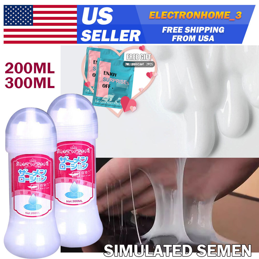 17 OZ Lubricant Sperm Realistic Long Lasting Water Based Sex Lube Adult Couple