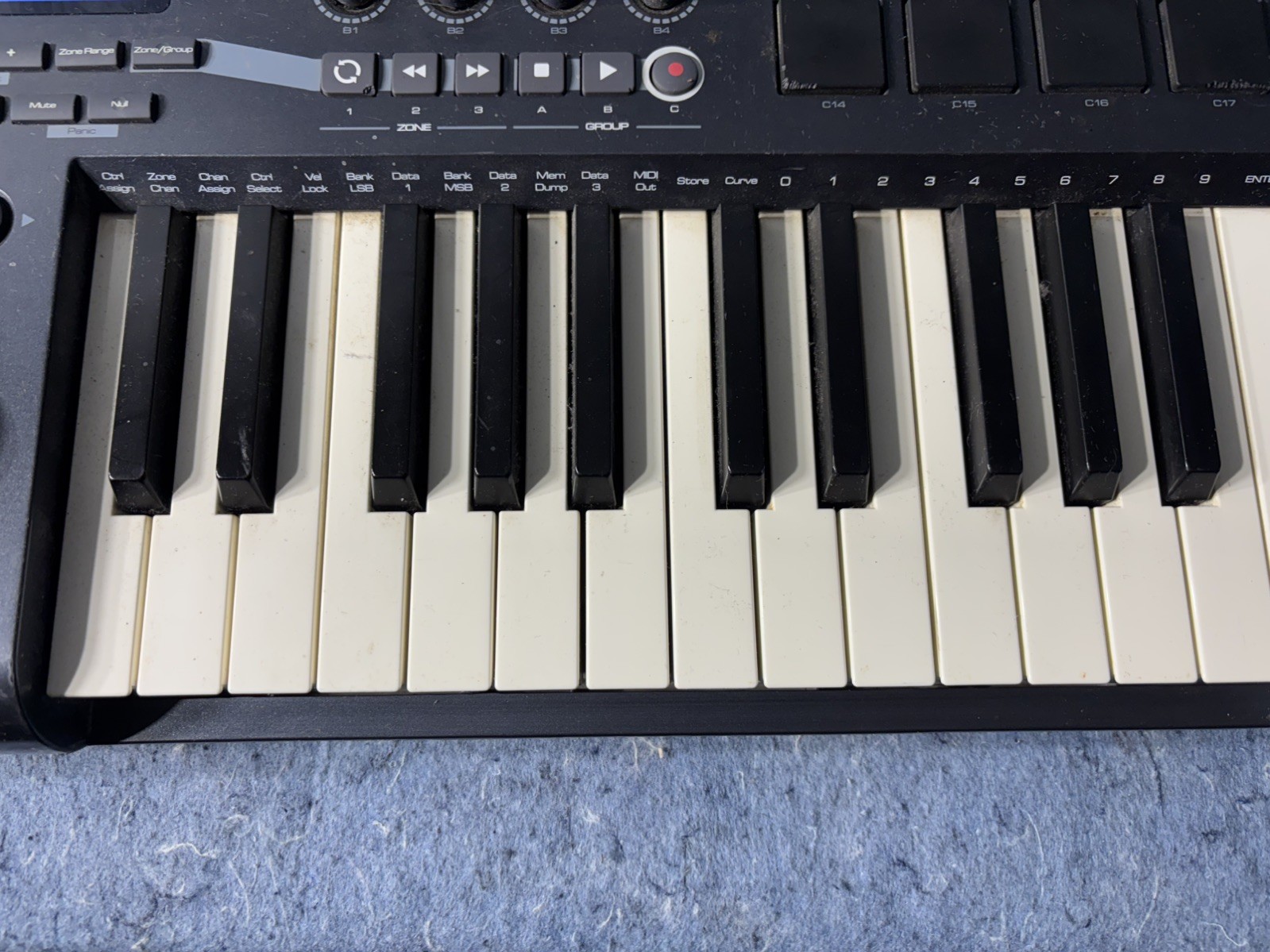 M-Audio Axiom 25-Key Semi-Weighted USB Midi Keyboard Controller read description