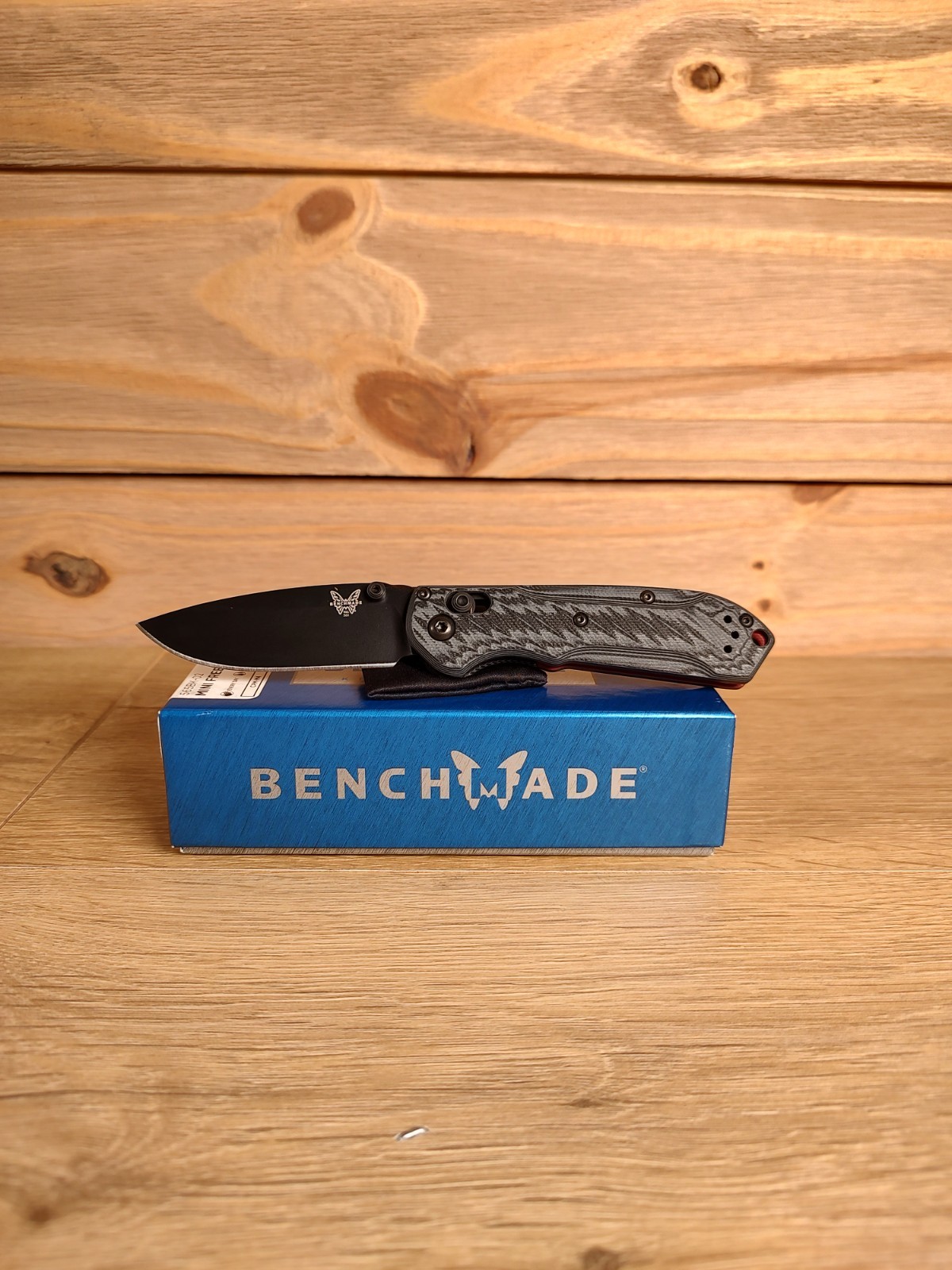 Benchmade Mini Freek Multicolor G10 3" Drop Point 565BK-02 Folding Pocket Knife