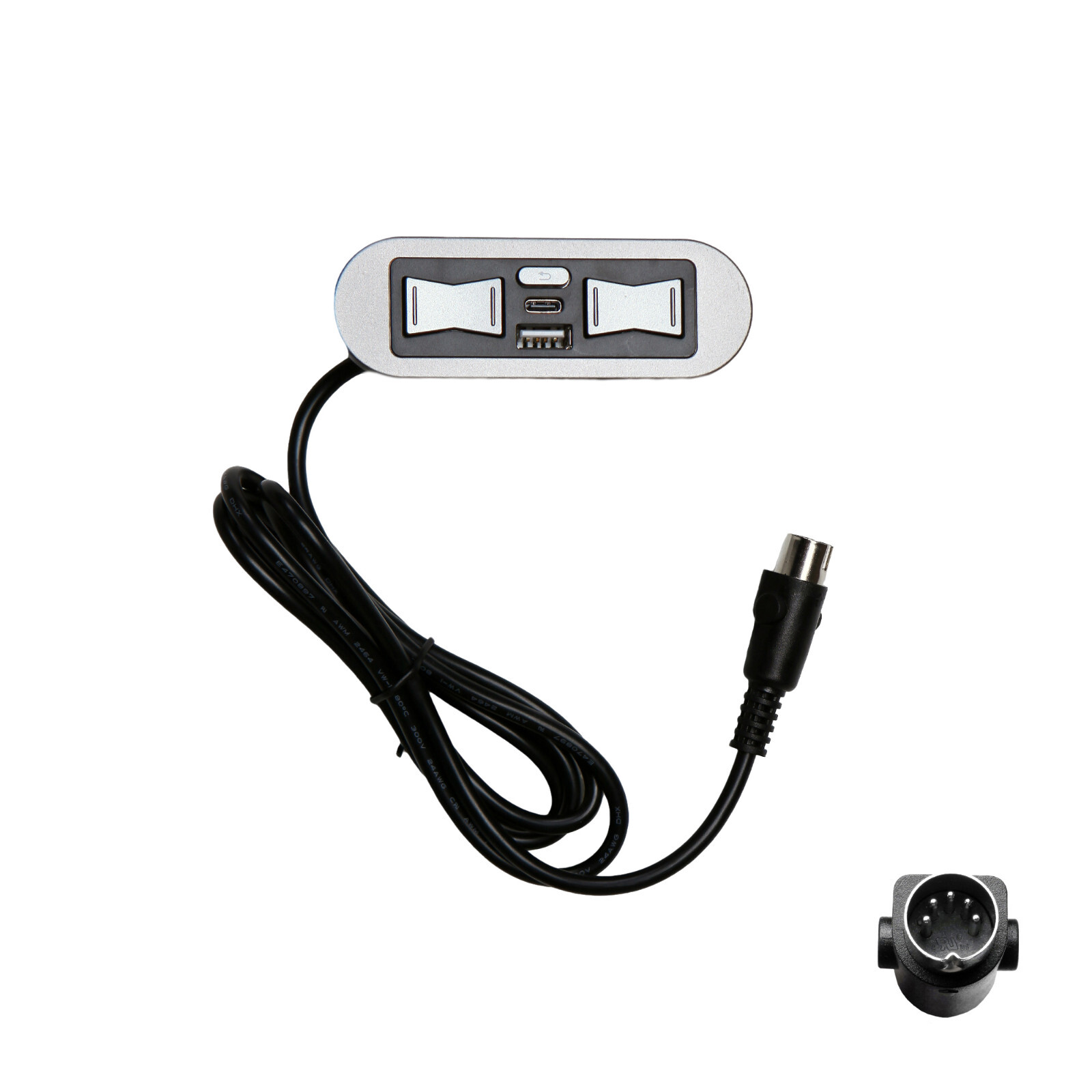 Emomo HX90HU2 Power Recliner Lift Chairs Control Switch 5 Pin with Type A C Port