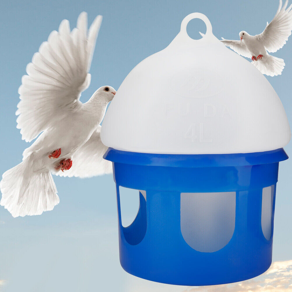 Water Bottle Bird Drinker Accessories Auto Feeder Pigeons Pot Home Dispenser