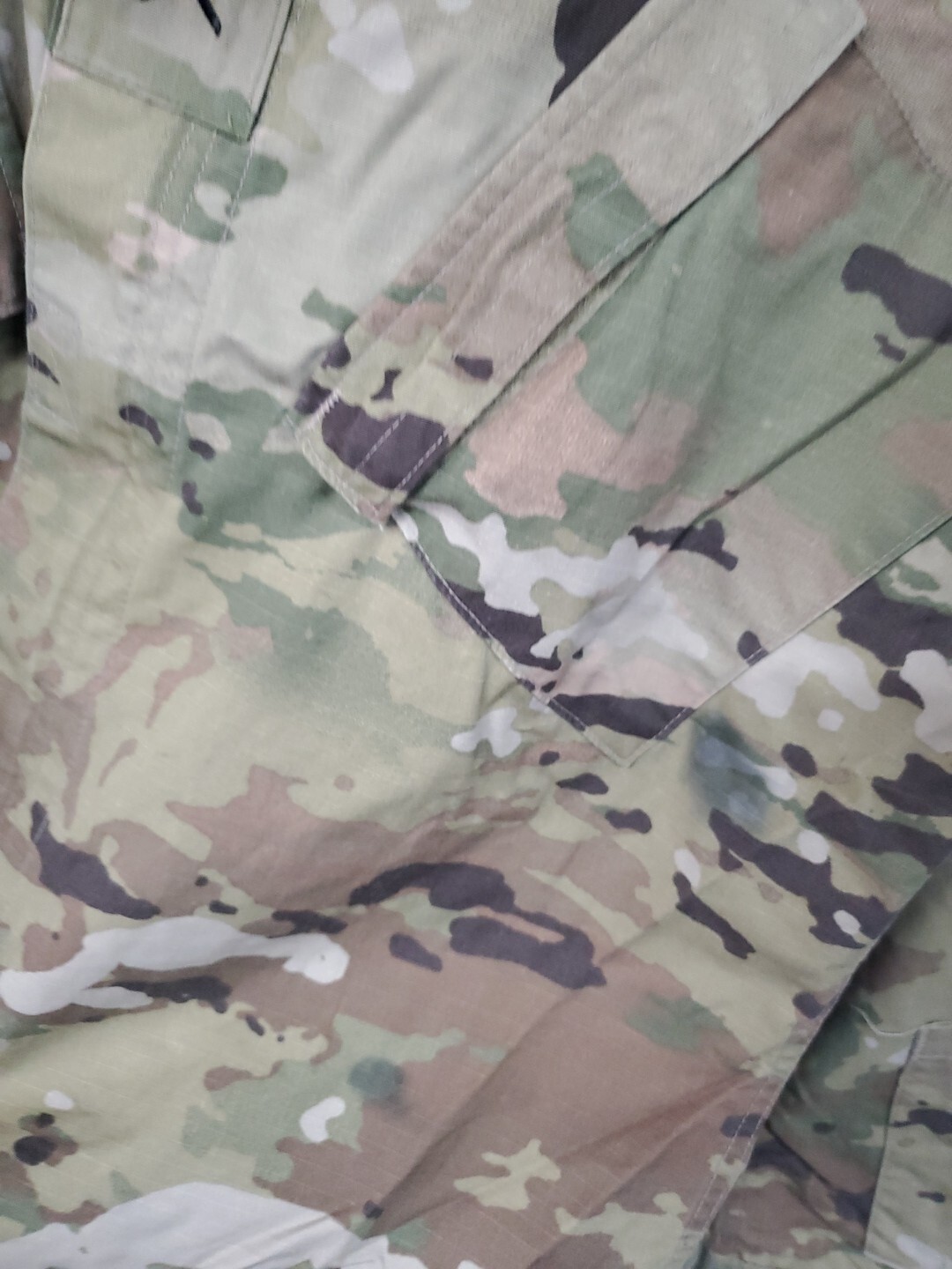 USGI Scorpion W2 OCP Combat Uniform top jacket medium Regular 50/50 Stain