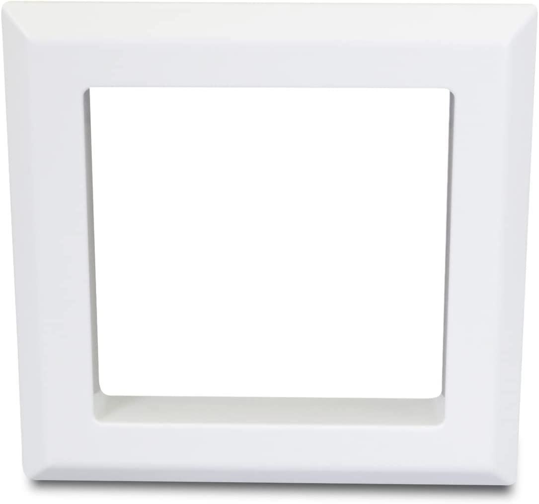 Icemaker Outlet Box Square Faceplate Replacement White ABS New Free Shipping